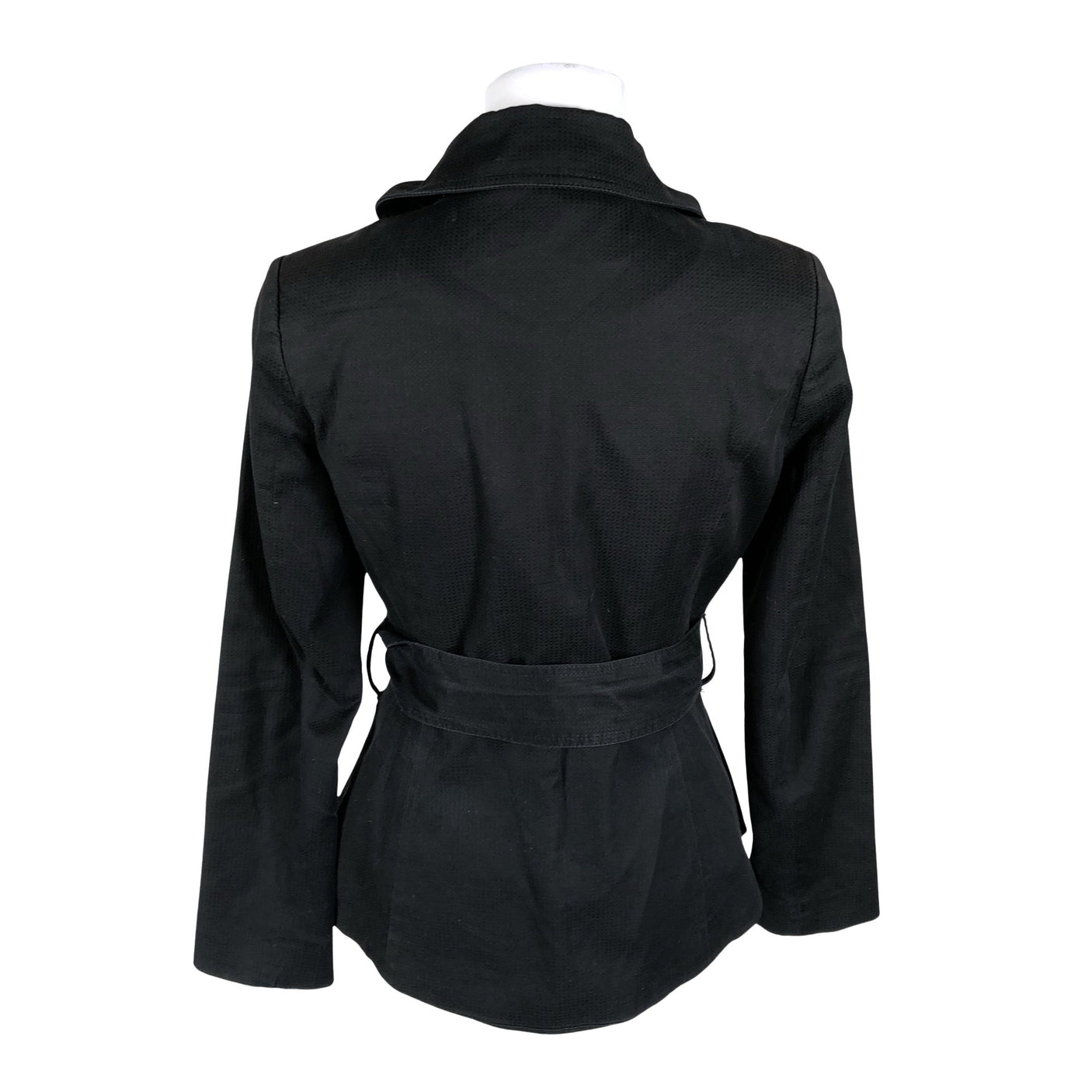 Unisex Your Face - Trench coat, size 36 - Black (2)