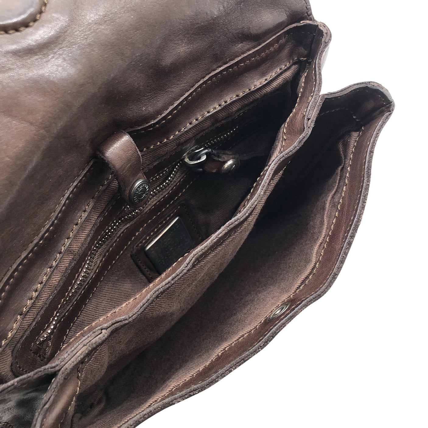 Unisex Campomaggi - Shoulder bag, size Midi - Brown (3)