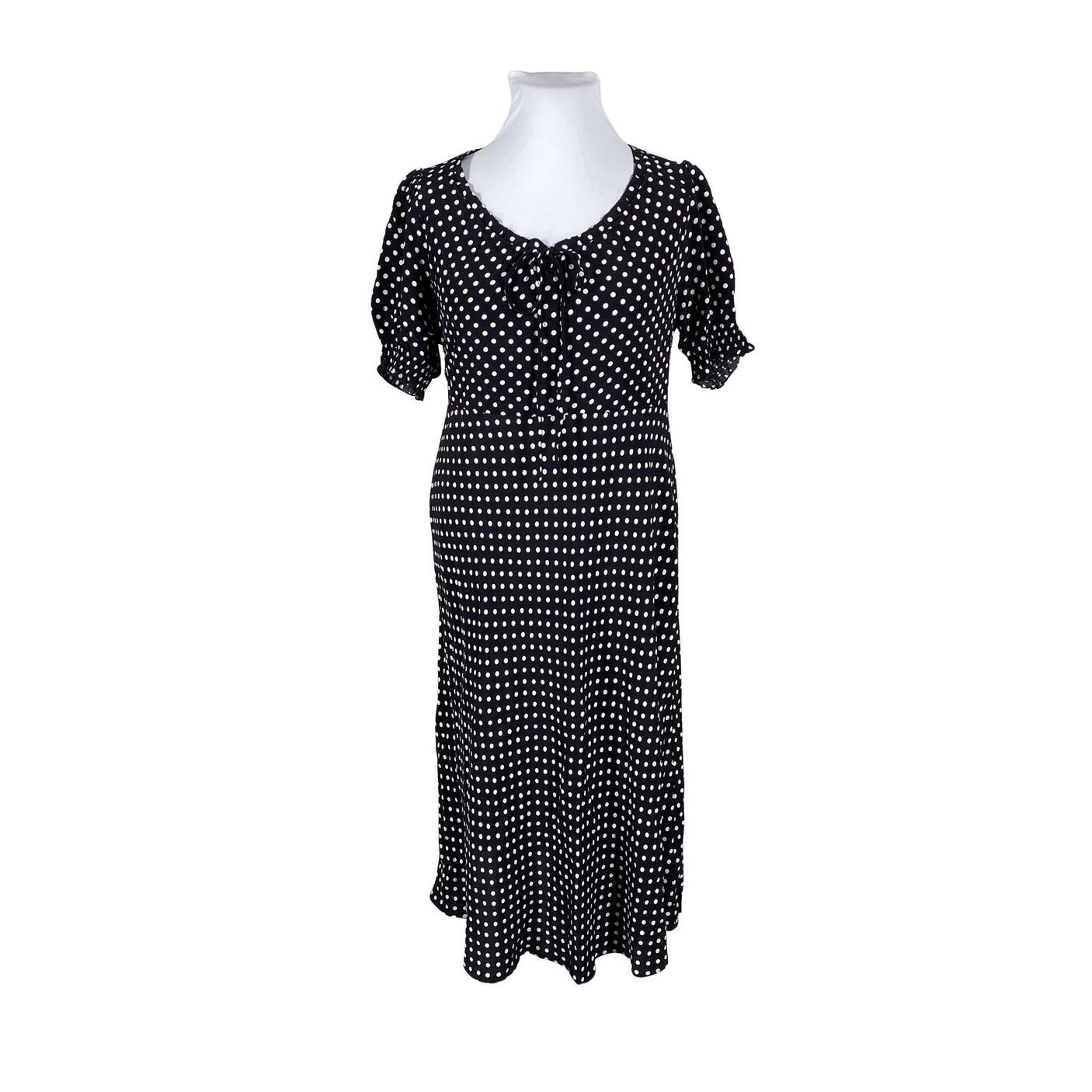 Unisex Marks&Spencer - Schiffon dress, size 46 - Black (1)