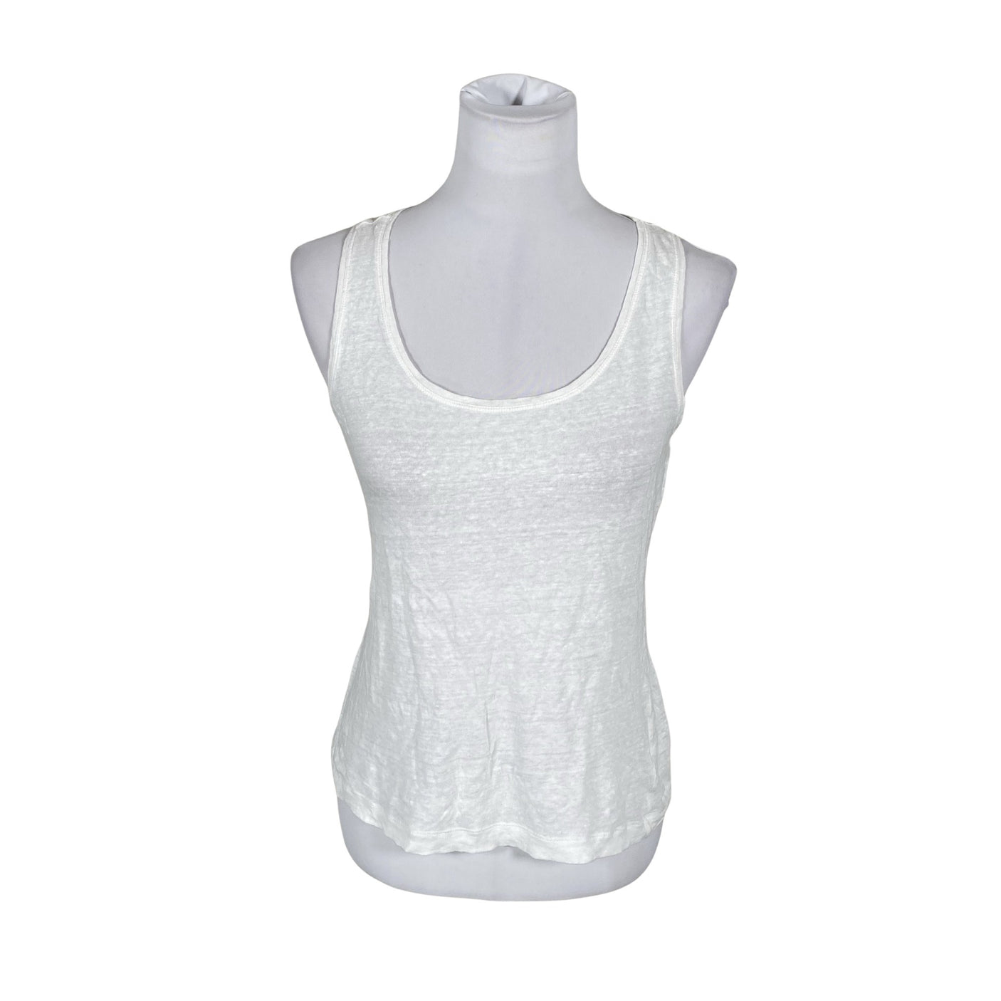 Unisex Jigsaw - Tricot tank top, size 40 - White (1)