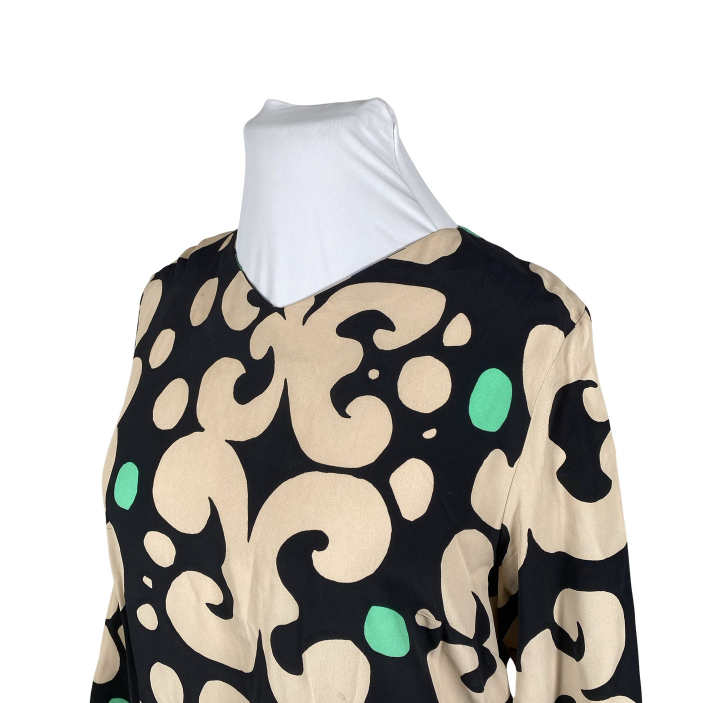 Unisex Marimekko - Schiffon dress, size 44 - Beige (3)
