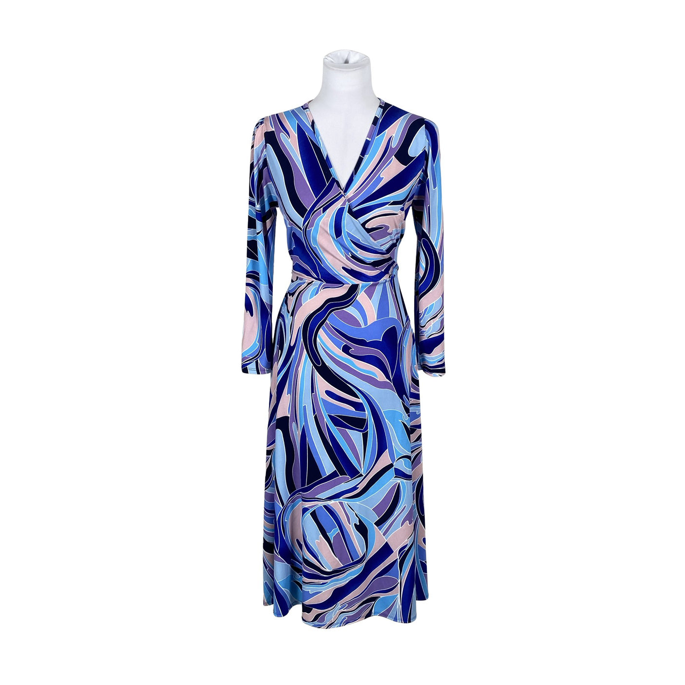 Unisex Donna Nordica - Tricot dress, size 40 - Blue (1)