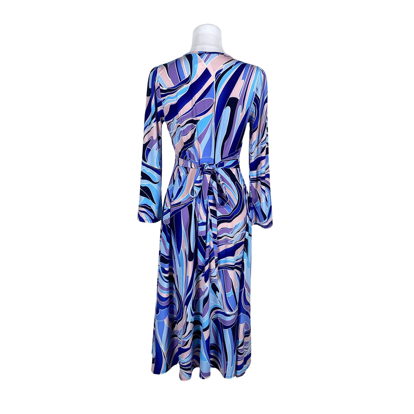 Unisex Donna Nordica - Tricot dress, size 40 - Blue (2)