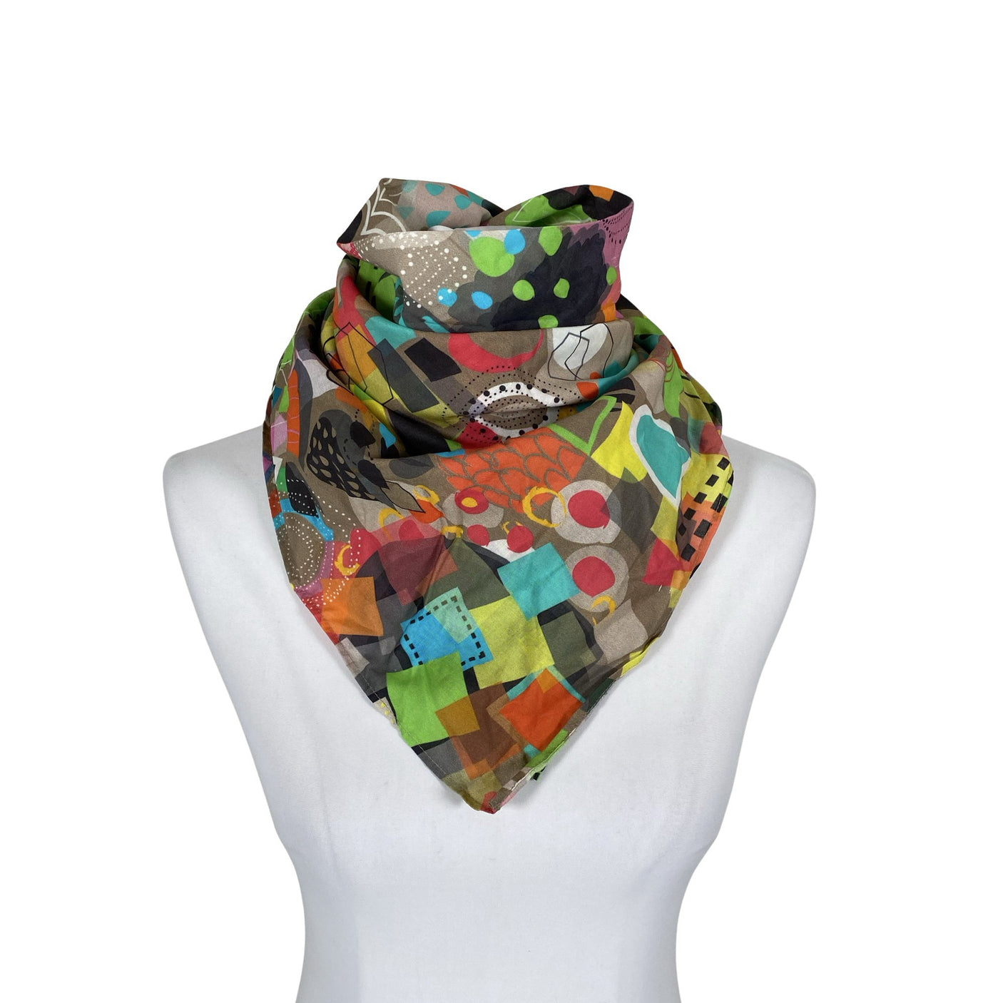 Unisex Onnela Design - Scarf, size Midi - Brown (1)