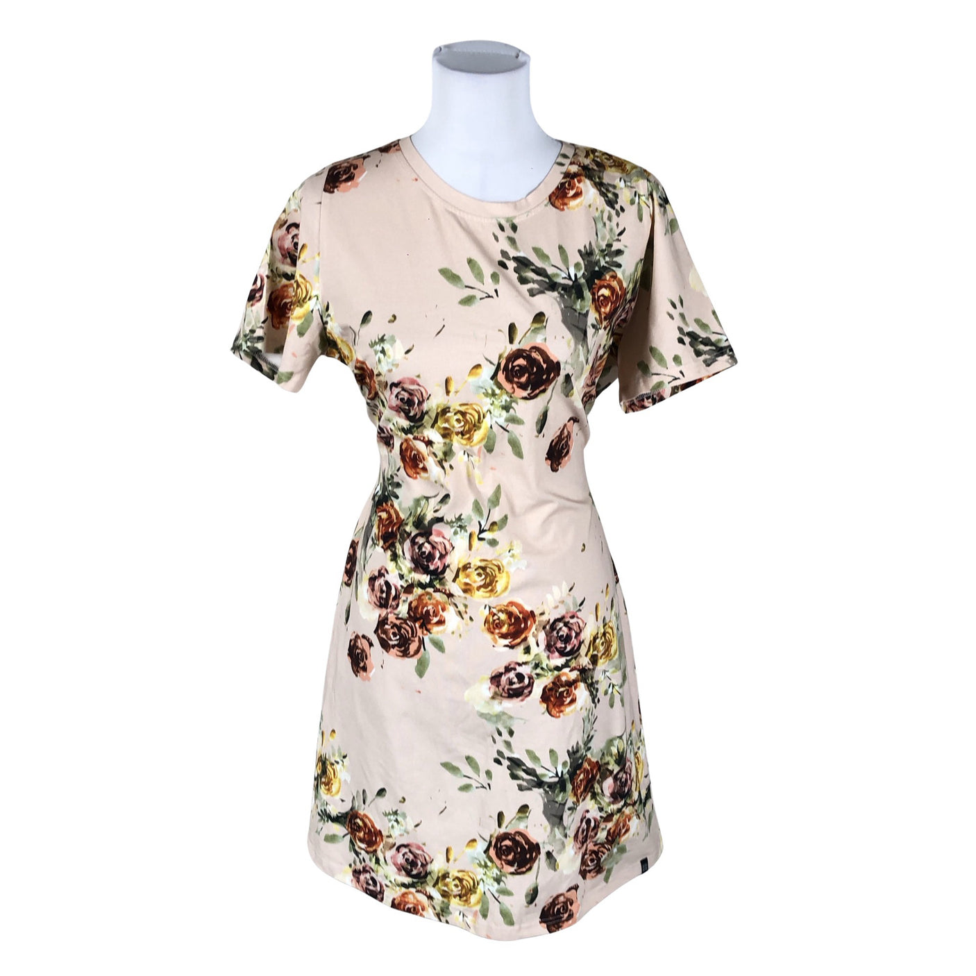 Unisex Kaiko - Tricot dress, size 38 - Light pink (1)