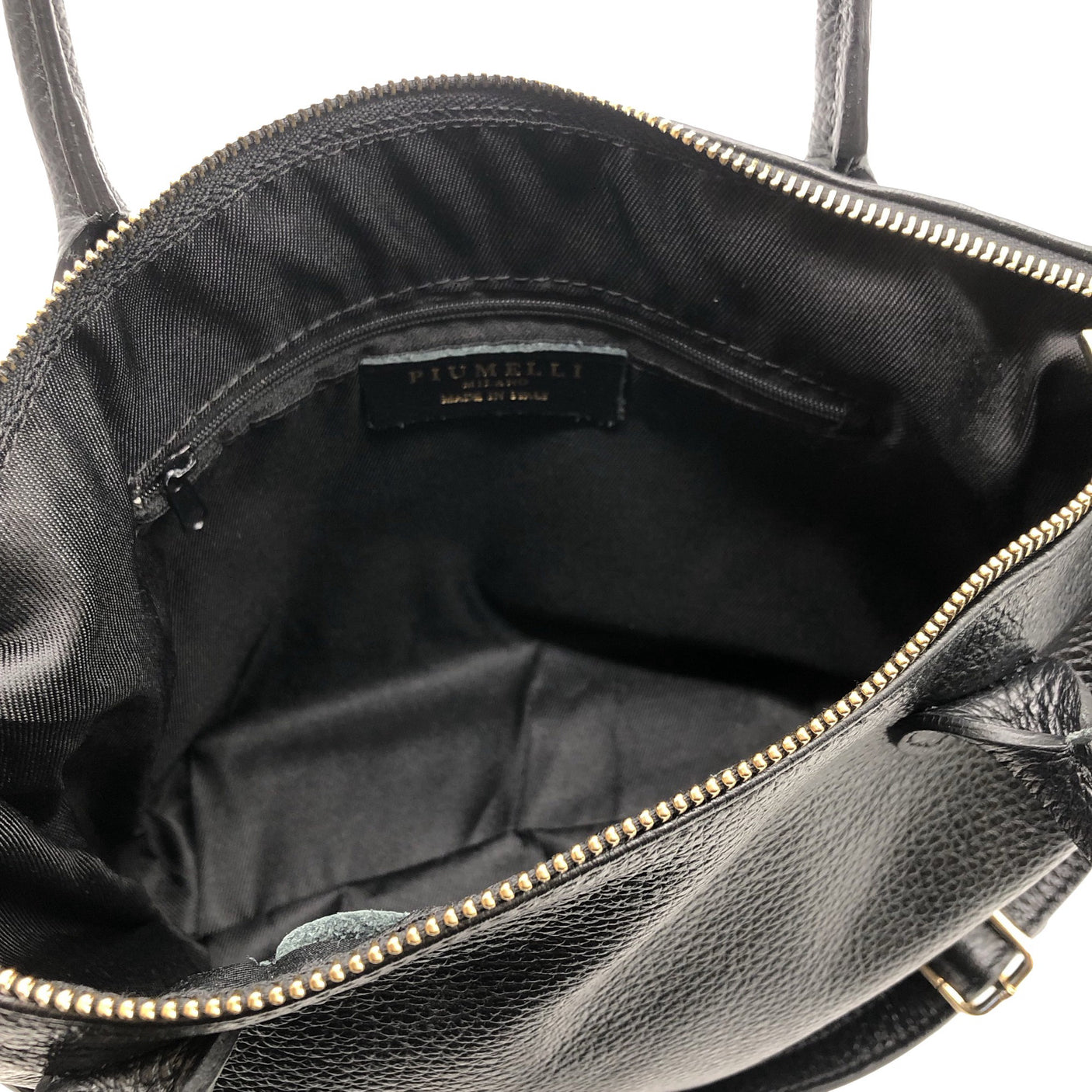 Unisex Piumelli - Handbag, size Midi - Black (2)