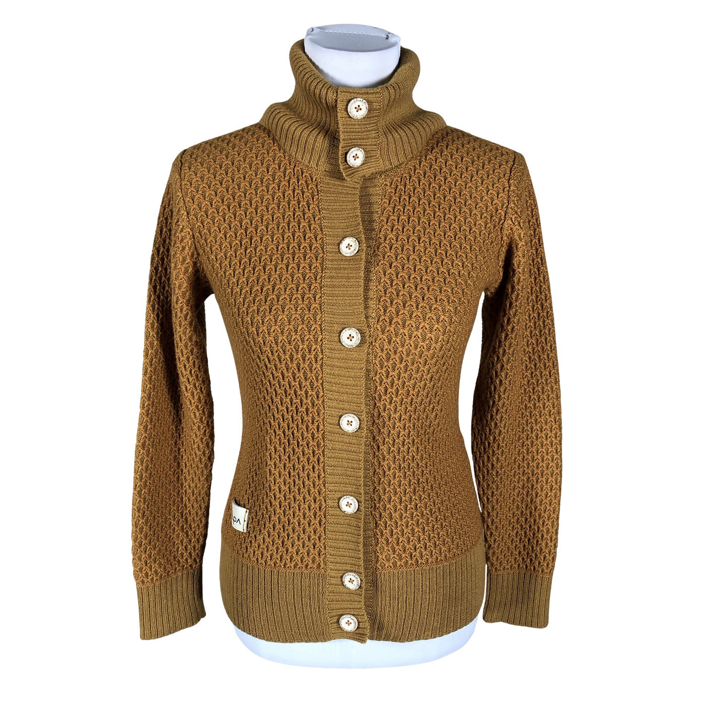Unisex Alpa - Cardigan, size 36 - Orange (1)