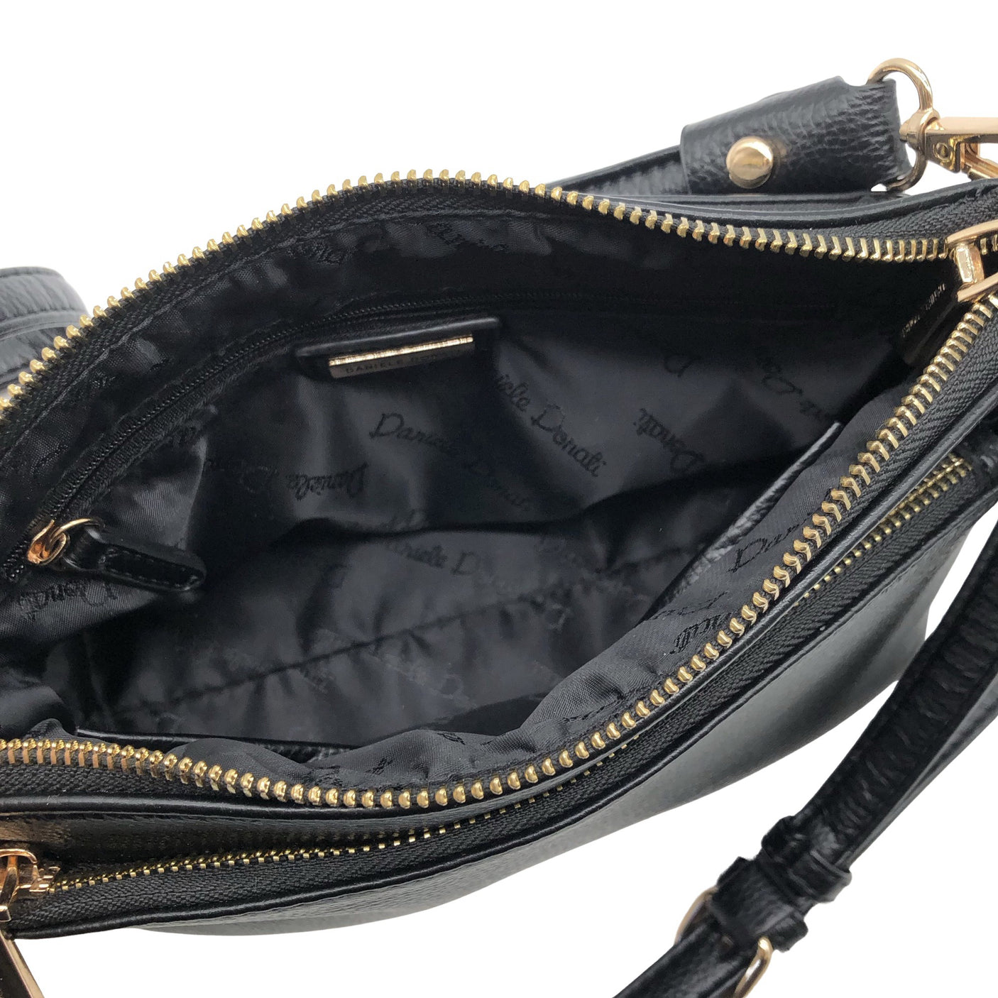 Unisex Daniele Donati - Shoulder bag, size Midi - Black (3)