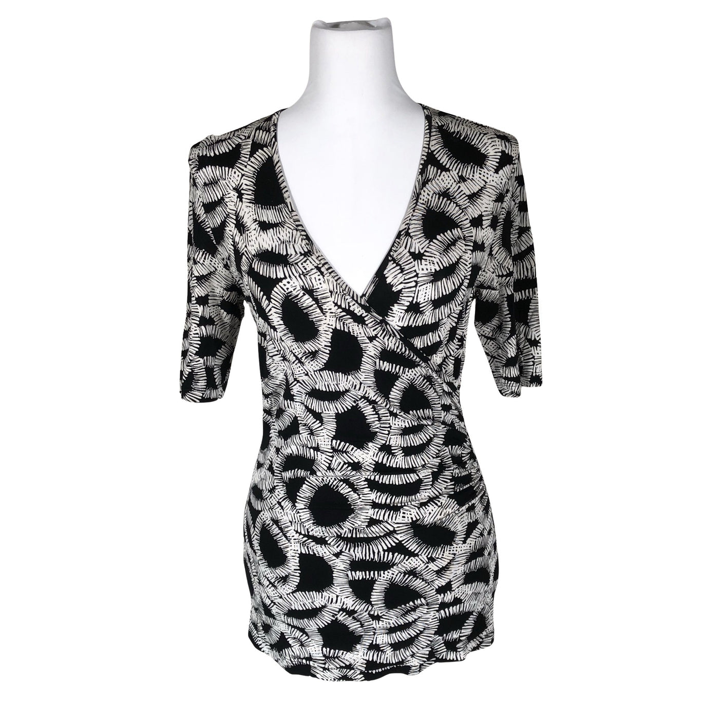Unisex Andiata - Short-sleeved blouse, size 38 - Black (1)
