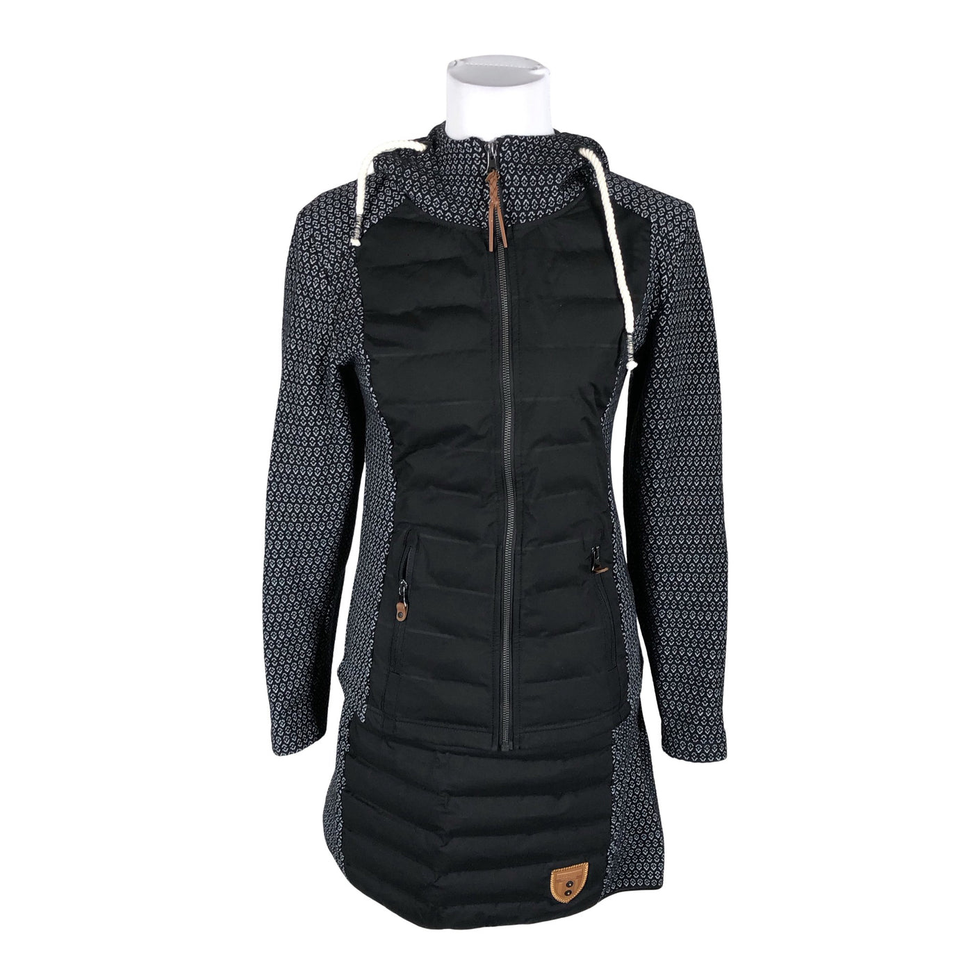 Unisex Torstai - Lightly padded jacket, size 34 - Black (1)