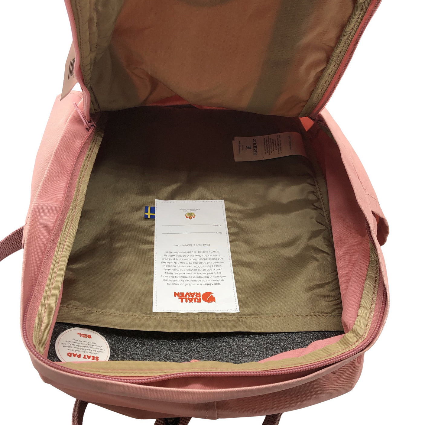 Unisex Fjällräven - Backpack, size Ei kokoa - Light pink (3)