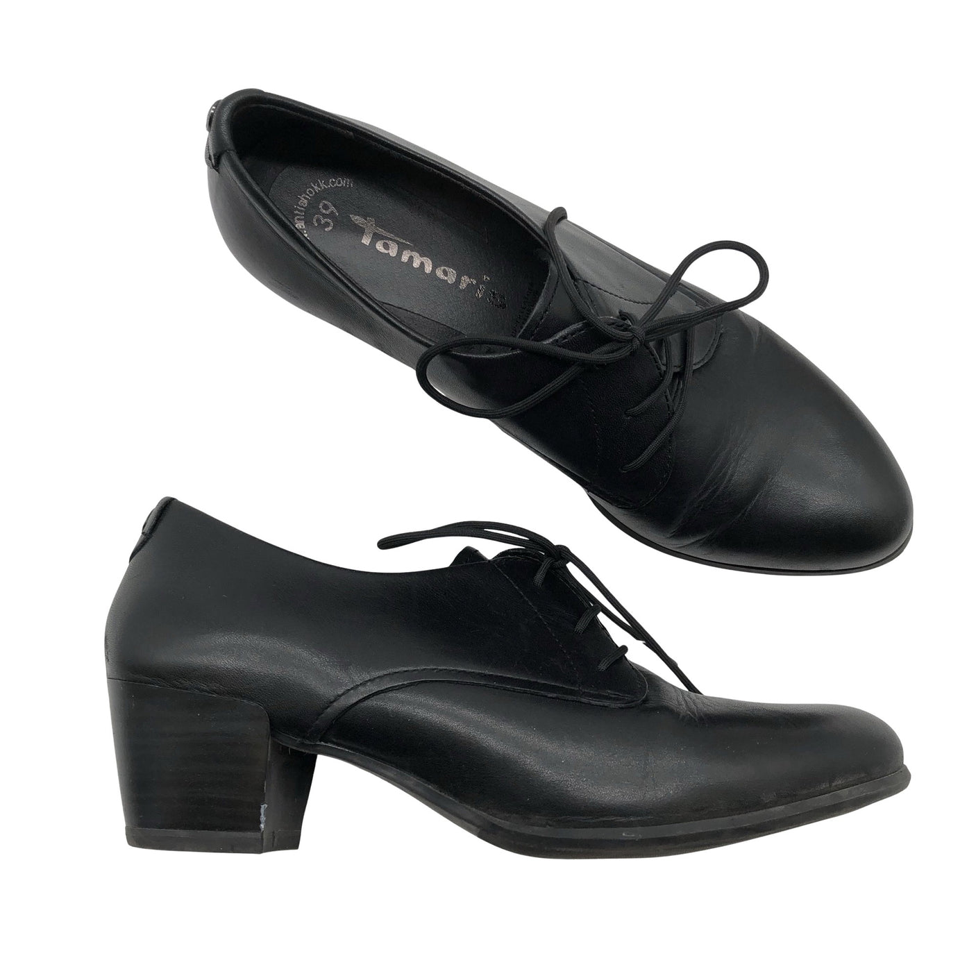 Unisex Tamaris - High heels, size 39 - Black (1)