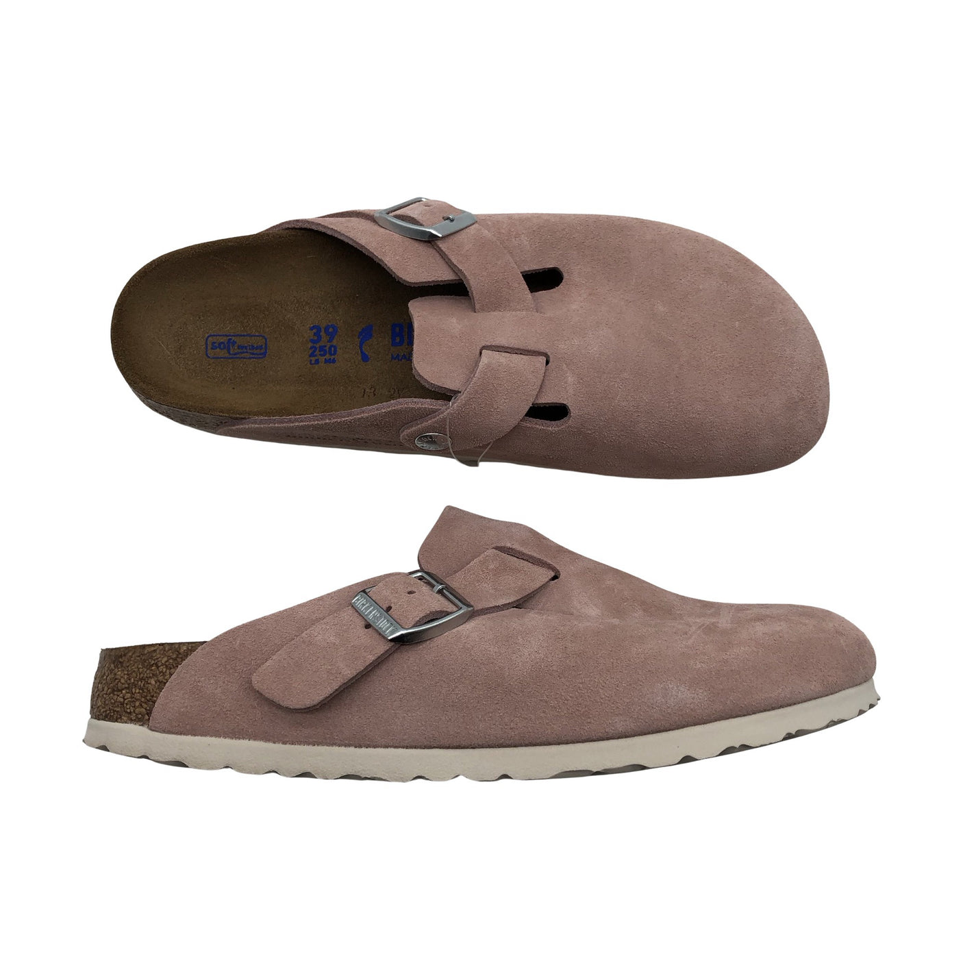 Unisex Birkenstock - Slip-on shoes, size 39 - Light pink (1)
