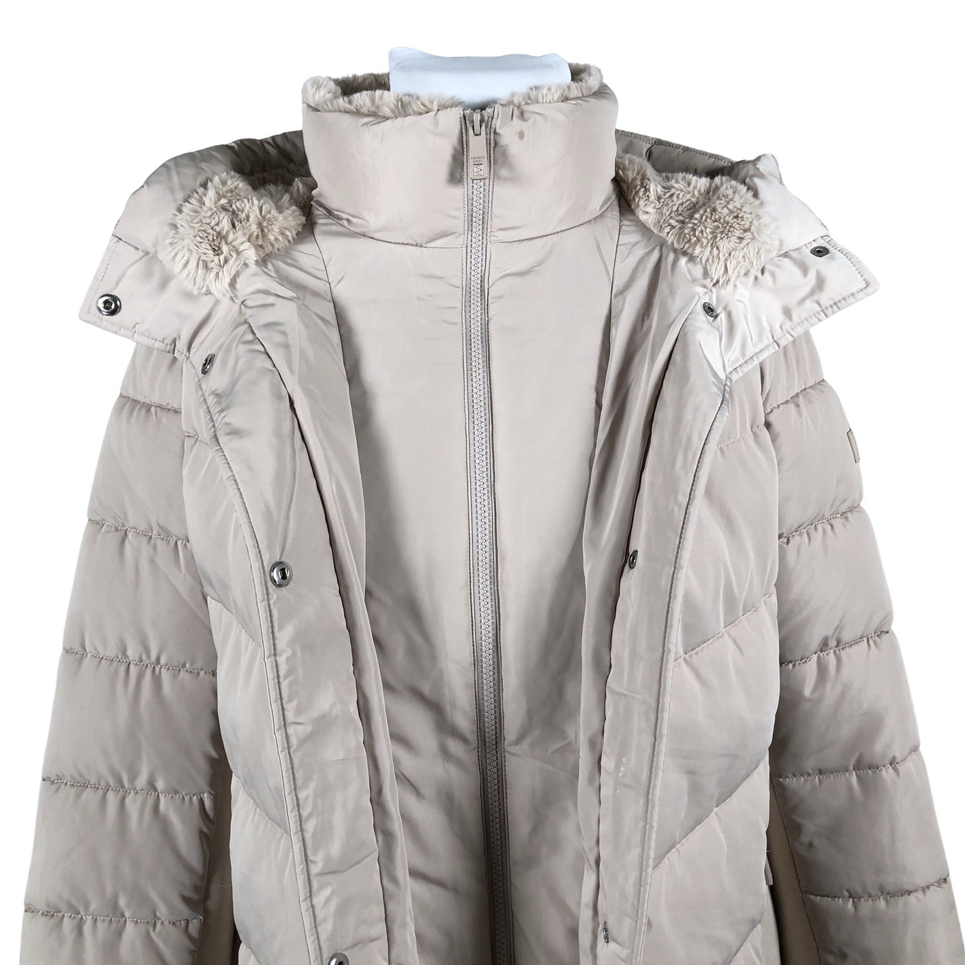 Unisex Andrew Marc - Winter jacket, size 42 - Beige (3)