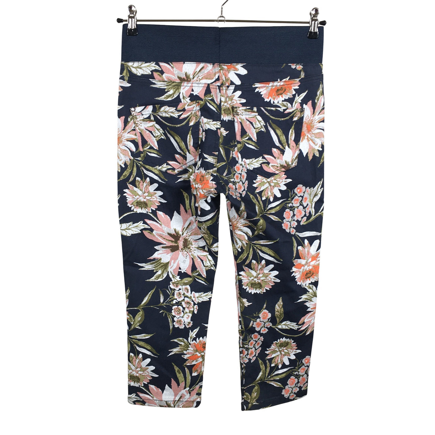 Unisex Free Quent - Capri pants, size 38 - Blue (2)
