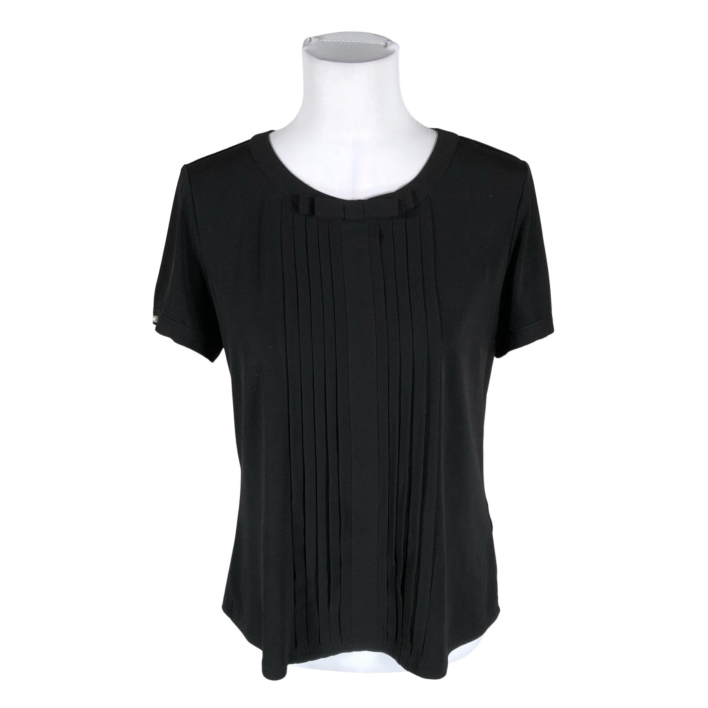 Unisex Karl Lagerfeld - Short-sleeved blouse, size 38 - Black (1)