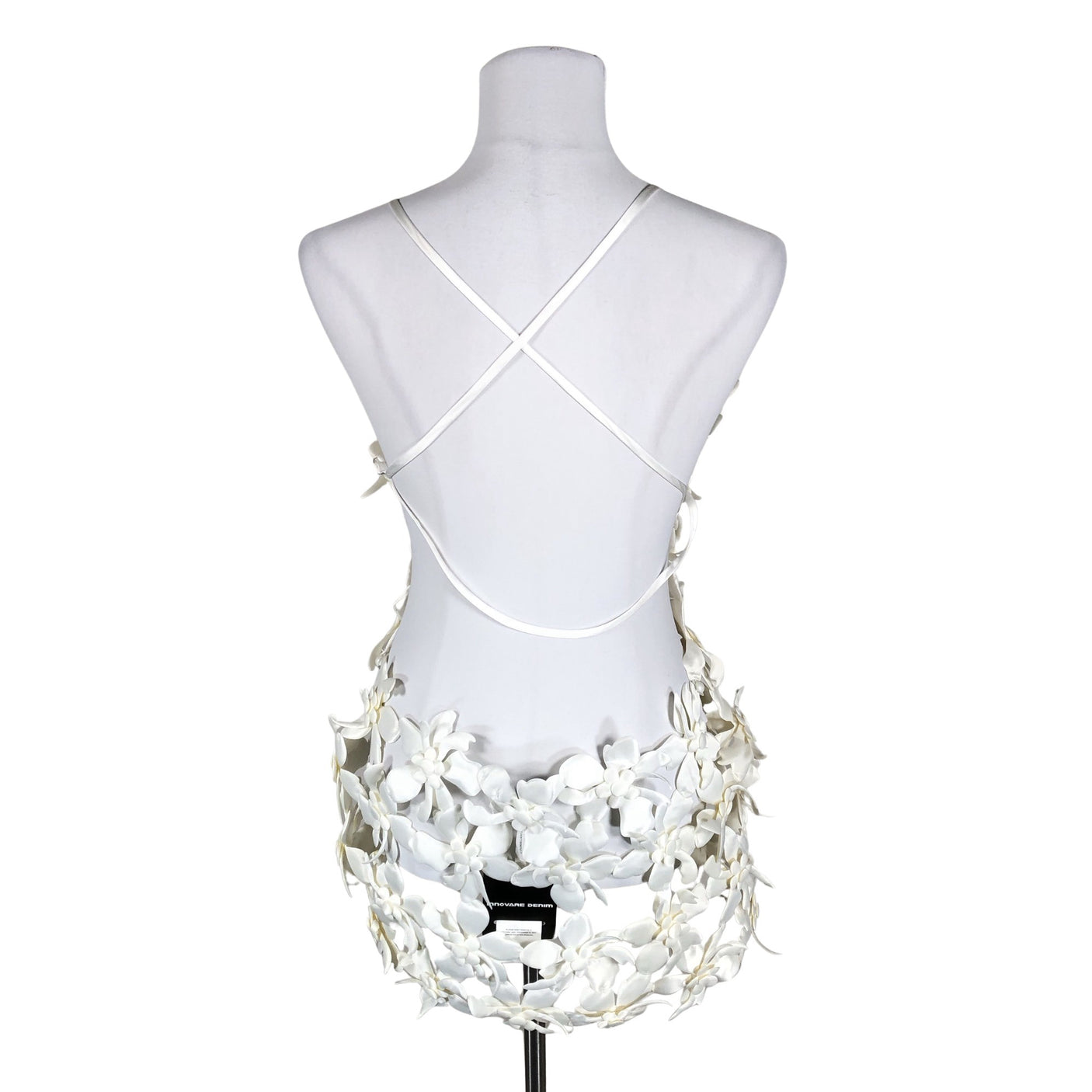 Unisex Innovare Denim - Party dress, size 38 - White (2)