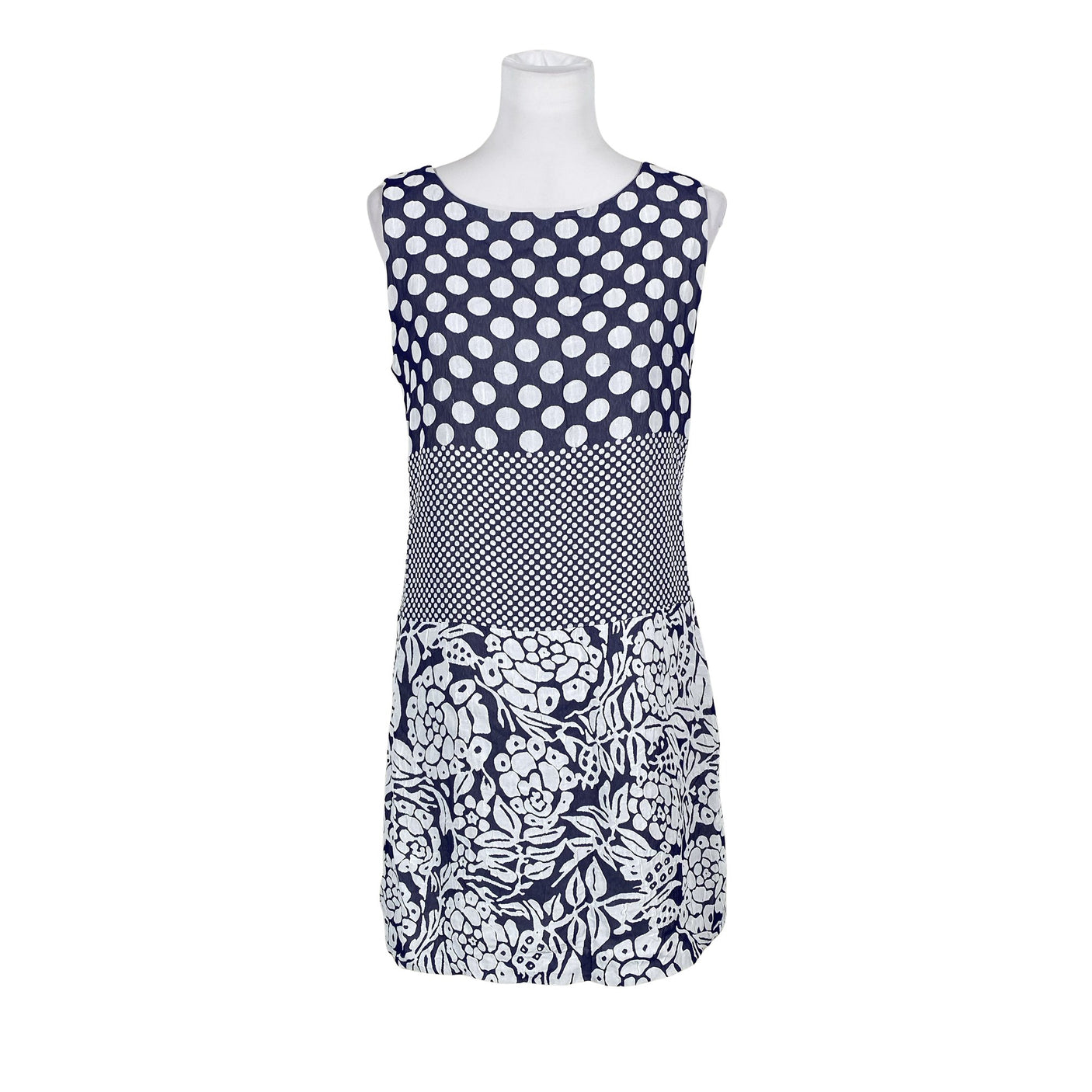 Unisex Desigual - Schiffon dress, size 40 - Blue (1)