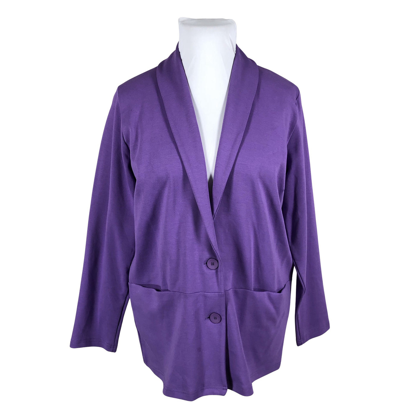 Unisex Nanso - Sweat jacket, size 44 - Violet (1)