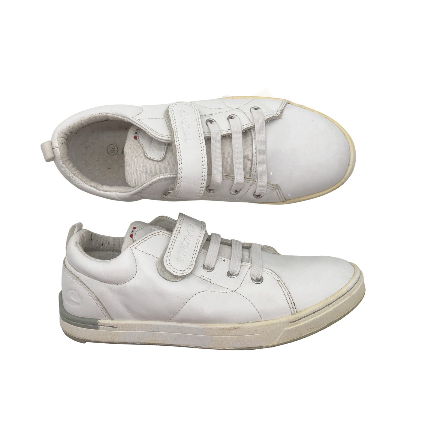 Unisex Viking - Casual sneakers, size 36 - White (1)