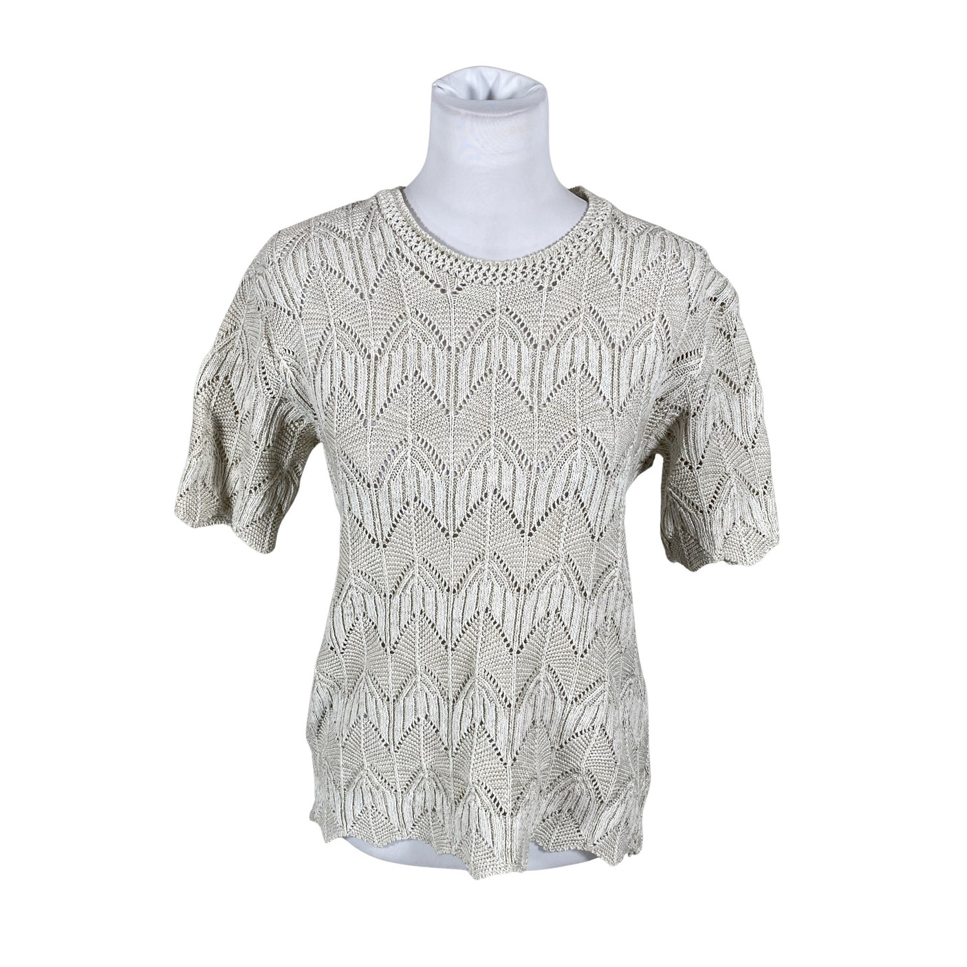 Unisex Handmade - Sweater, size 38 - Beige (1)