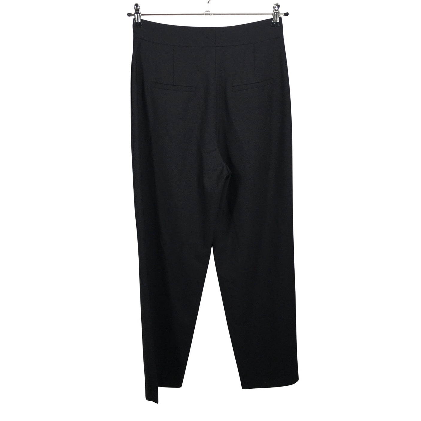 Unisex Massimo Dutti - Straight leg trousers, size 38 - Black (2)