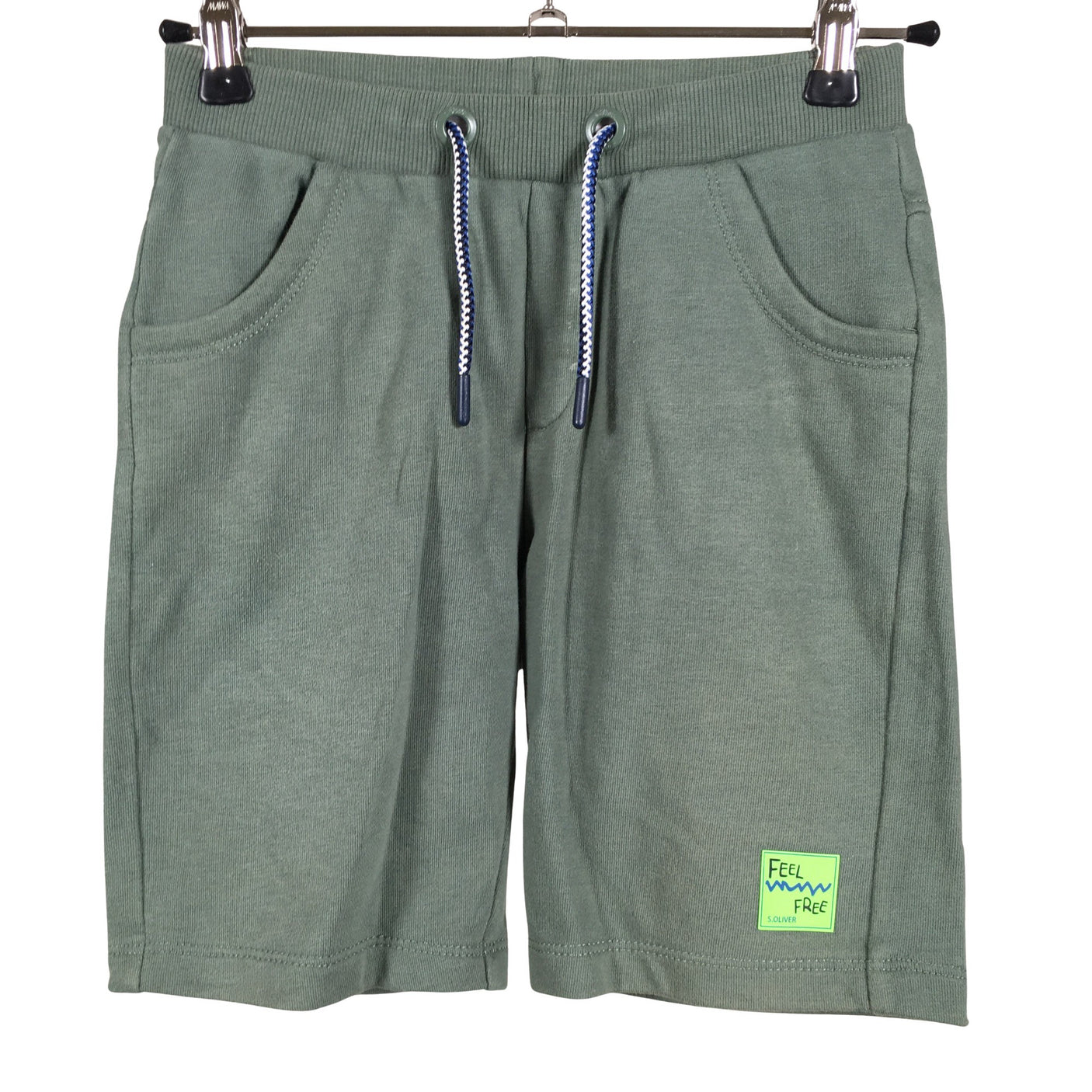 Unisex s.Oliver - Sweatshorts, size 116 - 122 - Green (1)