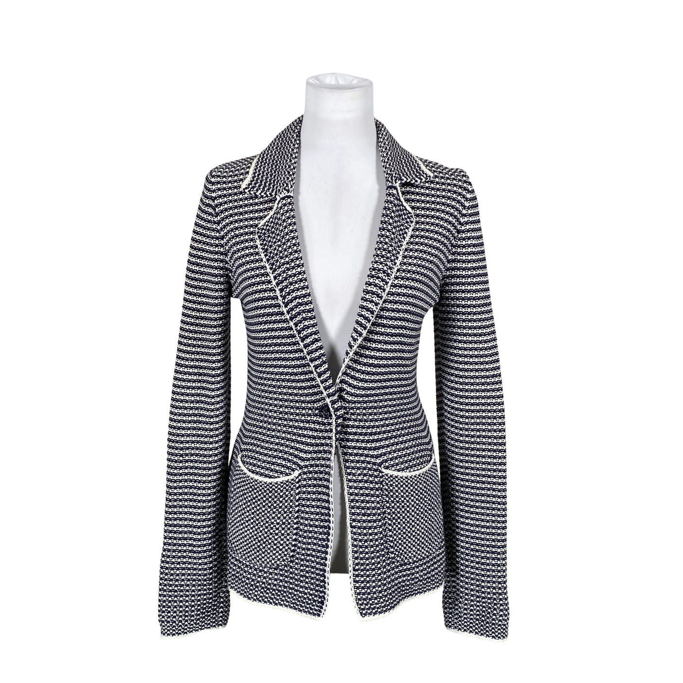 Unisex Comma - Cardigan, size 34 - Blue (1)