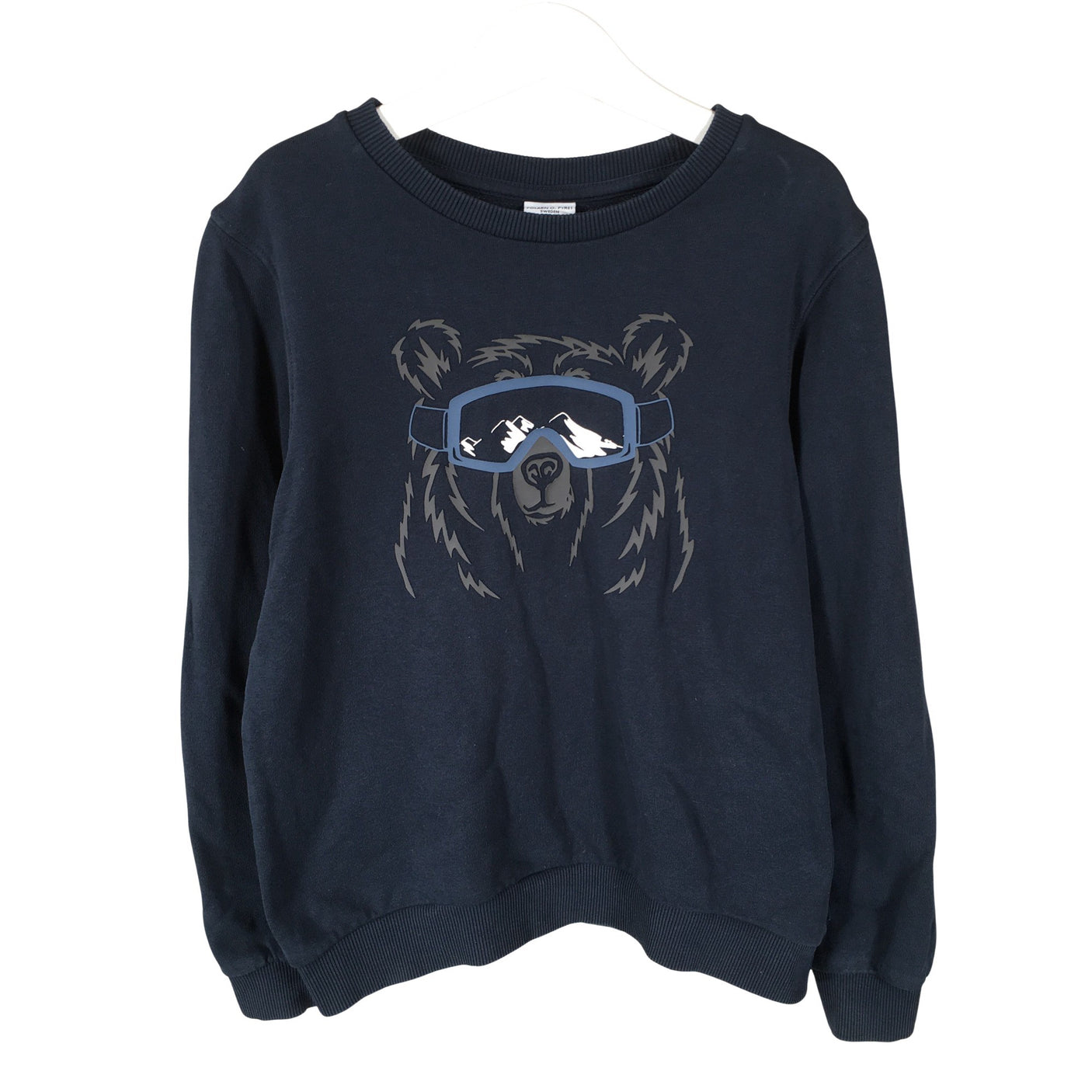 Unisex Polarn O. Pyret - Sweatshirt, size 134 - 140 - Blue (1)
