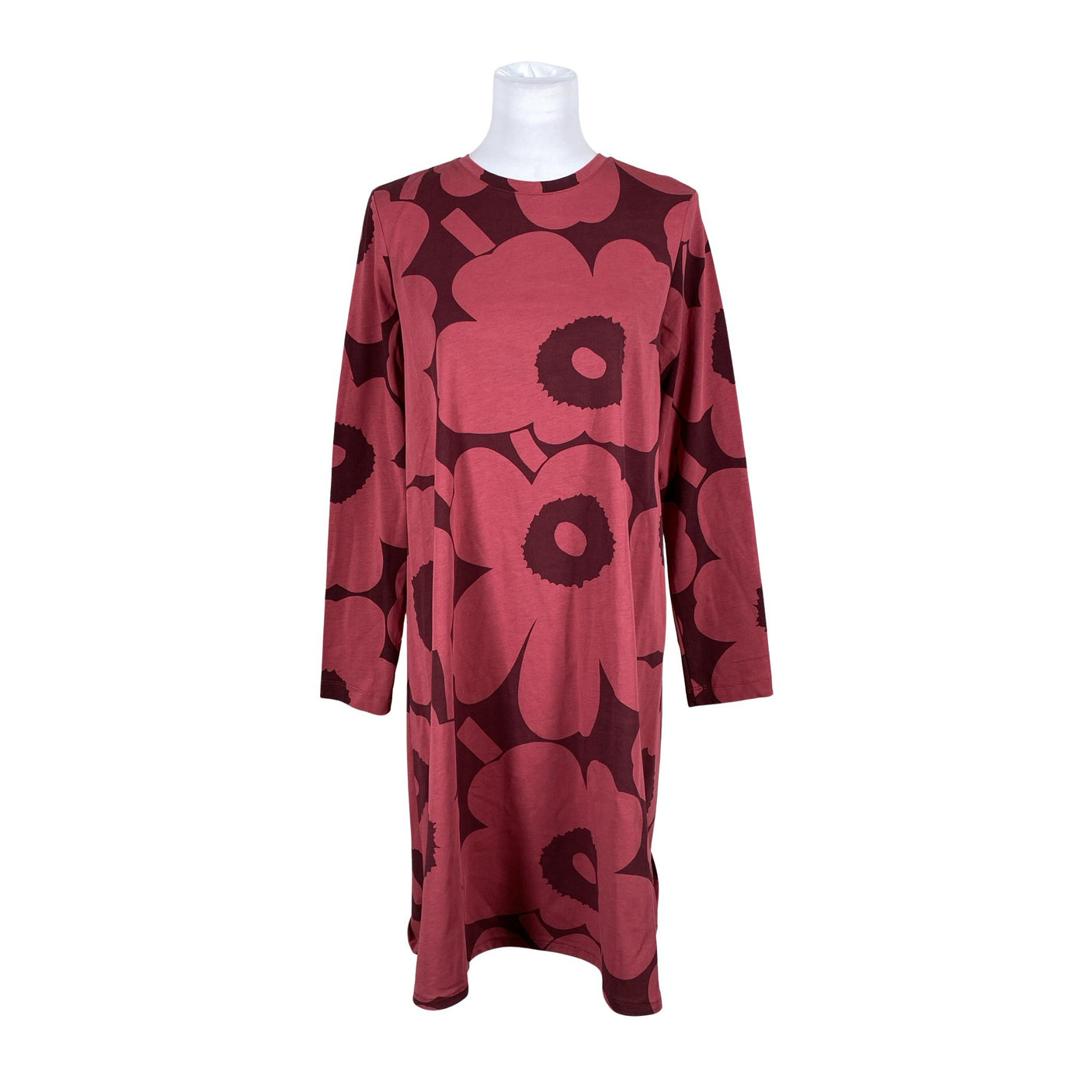 Unisex Marimekko - Tricot dress, size 36 - Wine red (1)