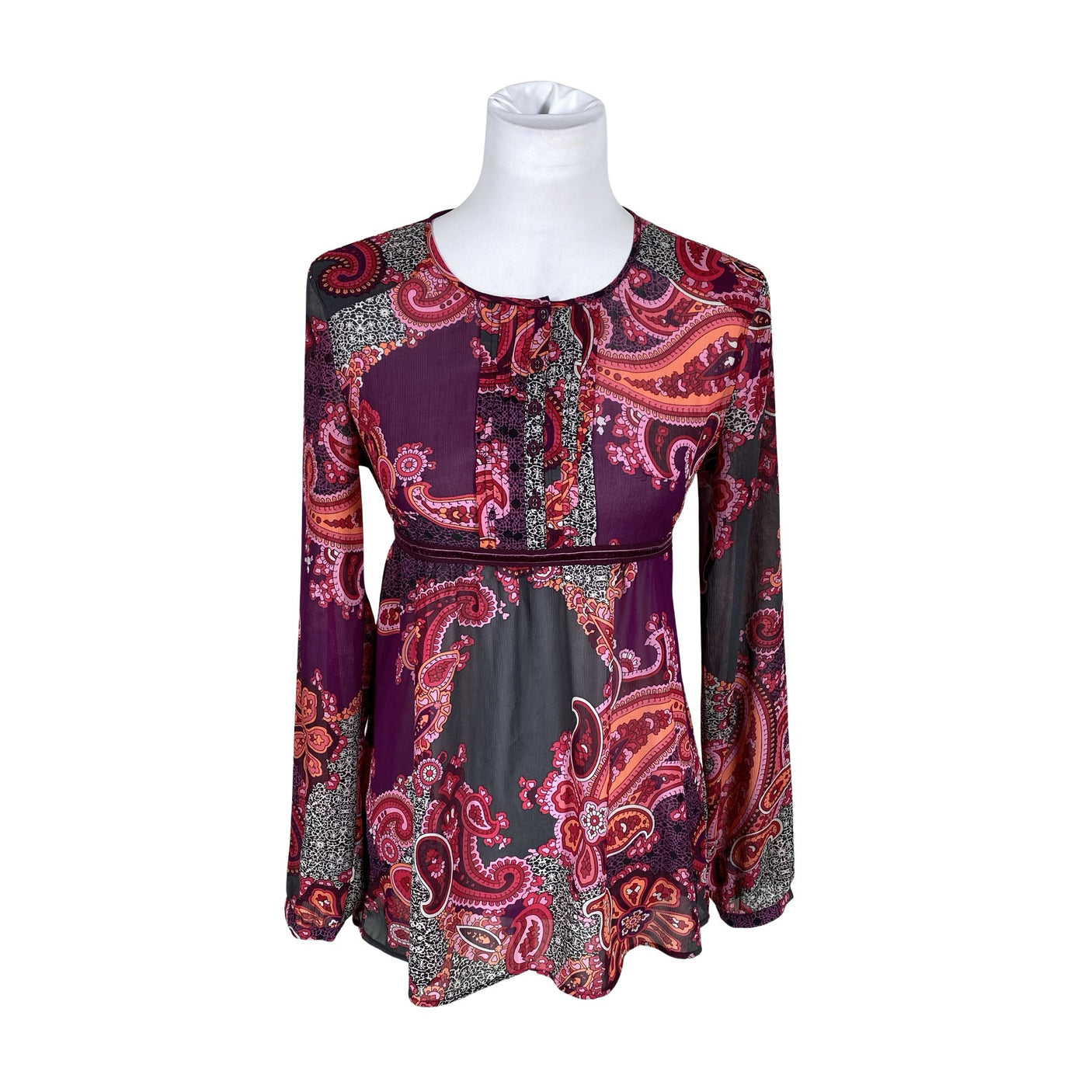 Unisex Esprit - Blouse, size 36 - Violet (1)