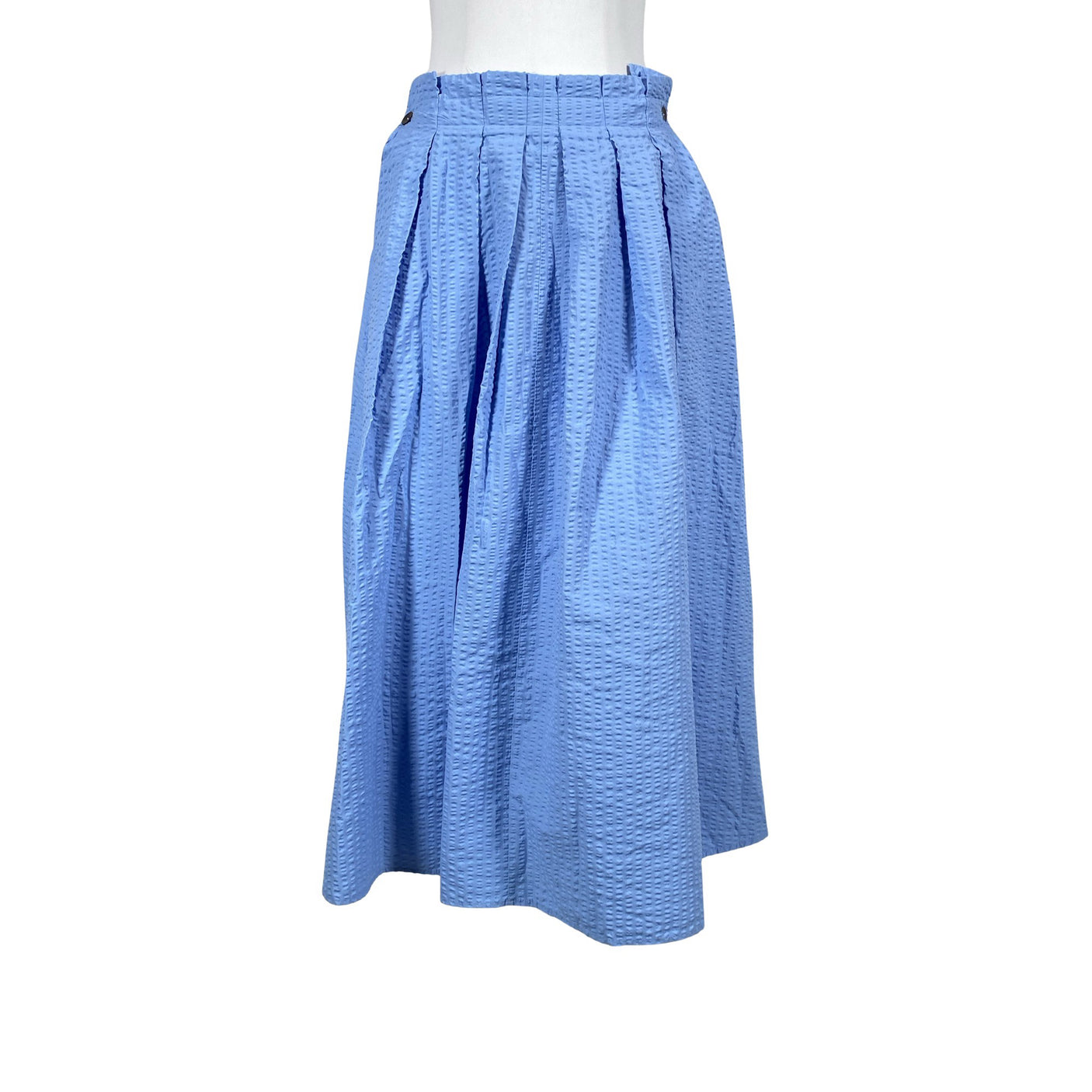 Unisex Lindex - Fabric skirt, size 38 - Blue (1)