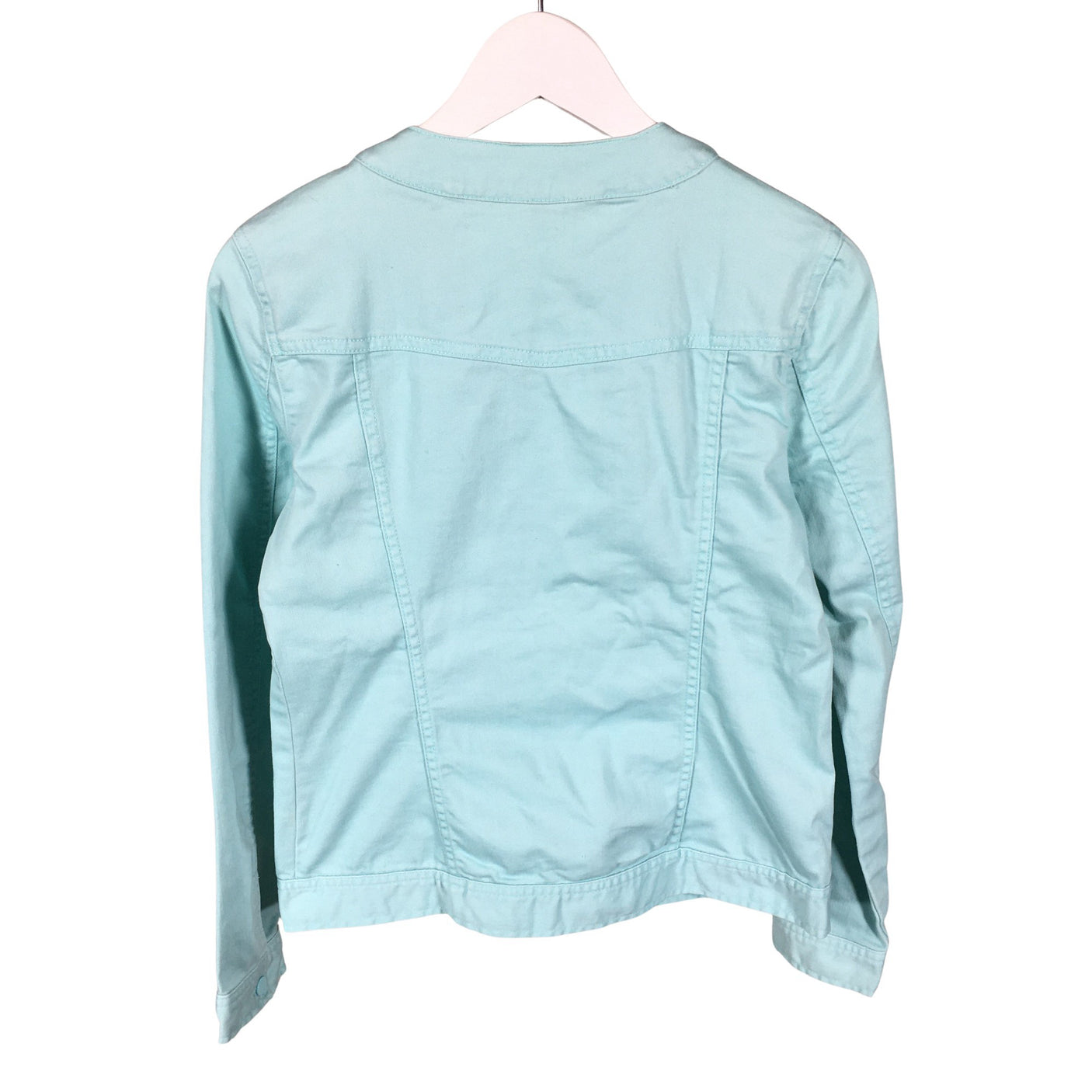 Unisex Benetton - Denim jacket, size 152 - 158 - Turquoise (2)