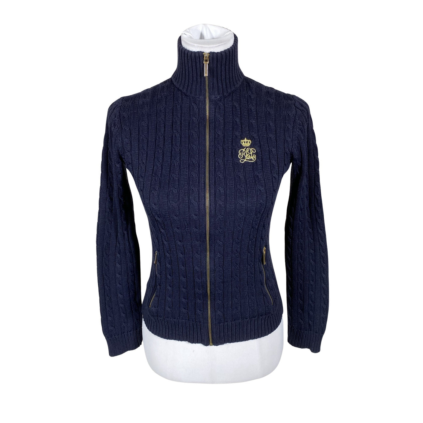 Unisex Lauren Ralph Lauren - Cardigan, size 34 - Blue (1)