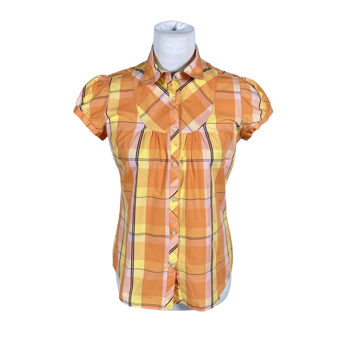 Unisex Henri Lloyd - Short-sleeved blouse, size 36 - Orange (1)
