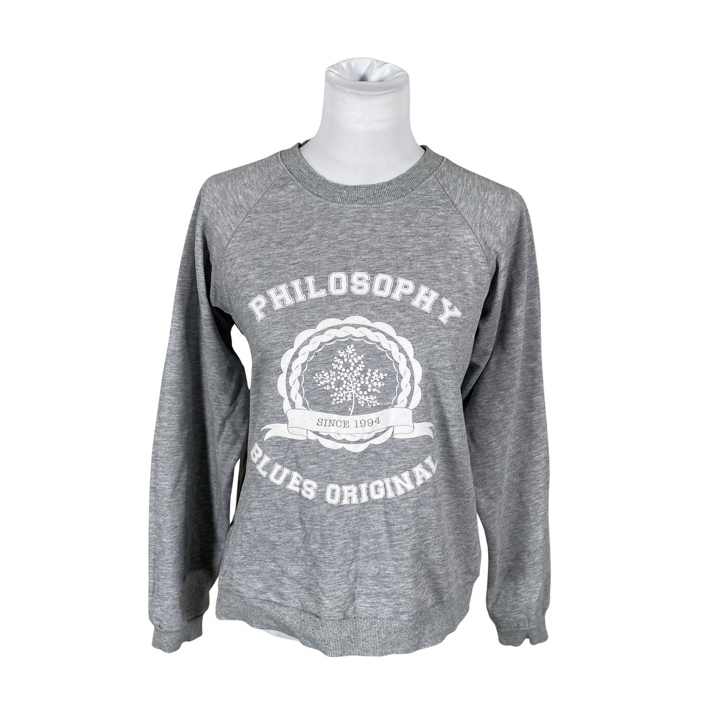 Unisex Philosophy Blues Original - Sweatshirt, size 38 - Gray (1)