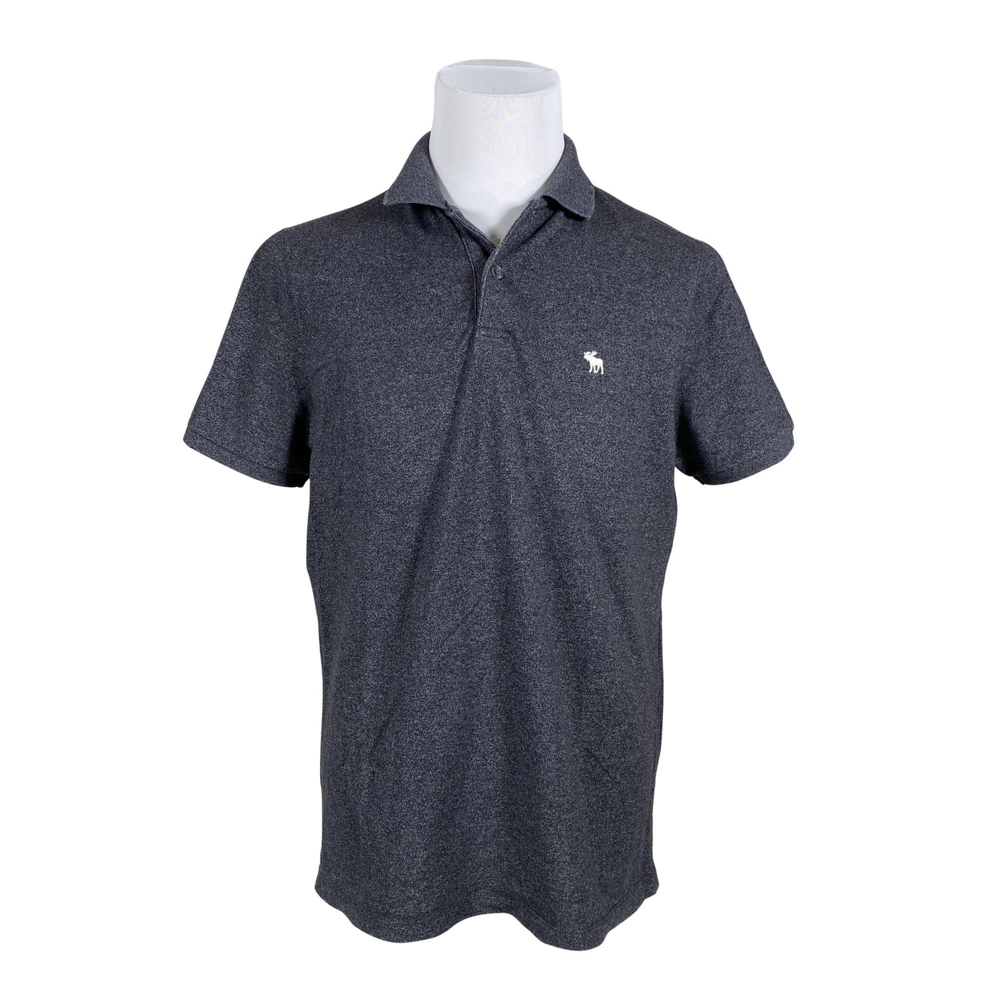 Unisex Abercrombie&Fitch - Polo shirt, size L - Gray (1)