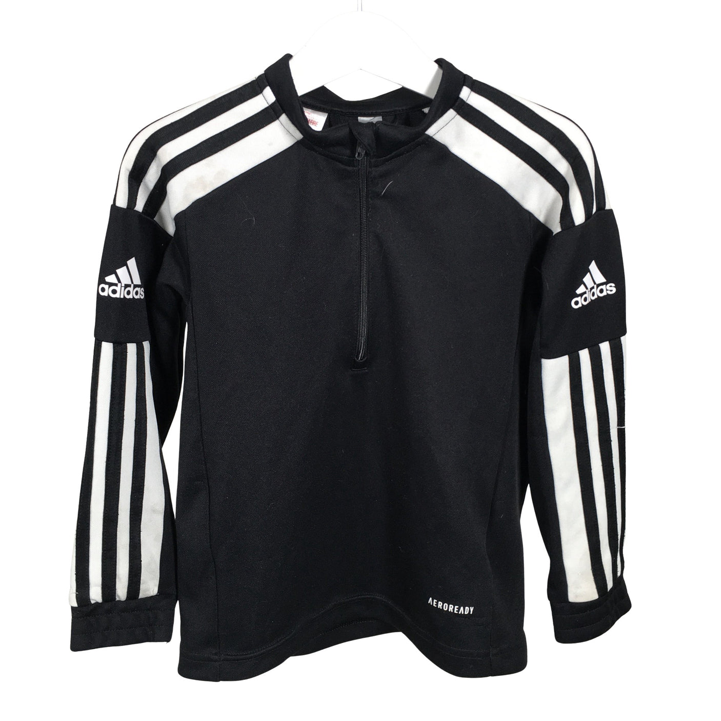 Unisex Adidas - Sports shirt, long sleeve, size 110 - 116 - Black (1)