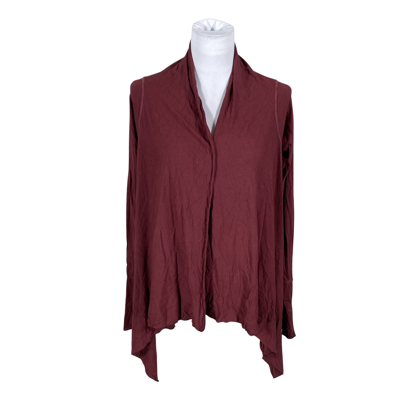 Unisex Satya - Sports shirt, long sleeve, size 38 - Brown (1)