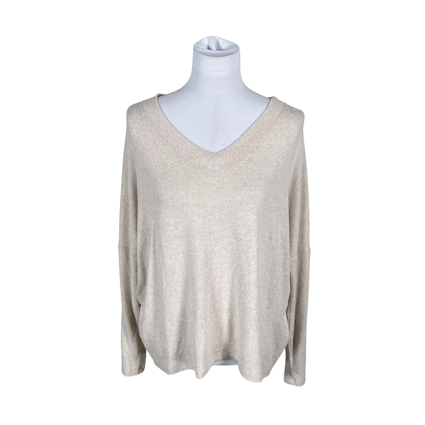Unisex Soyaconcept - Tricot shirt, size 38 - Beige (1)