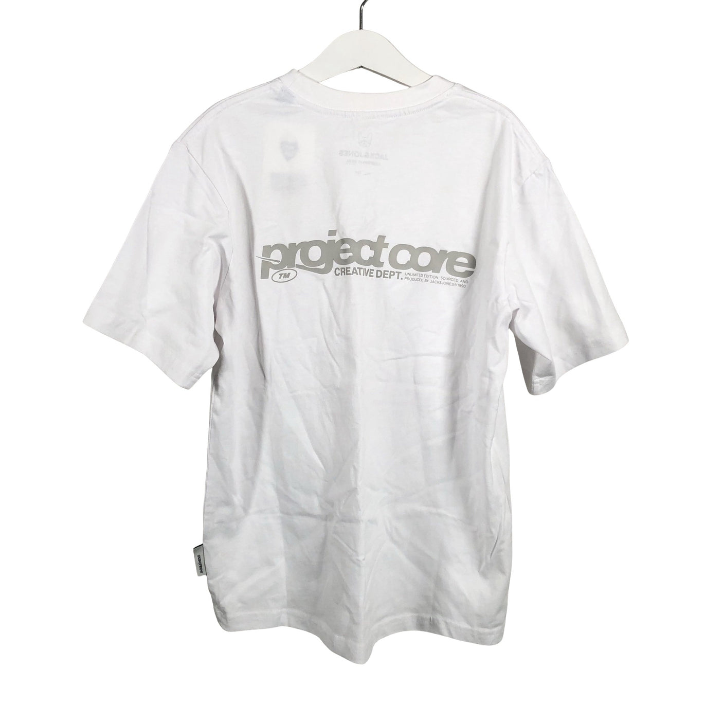 Unisex Jack & Jones - T-shirt, size 146 - 152 - White (2)