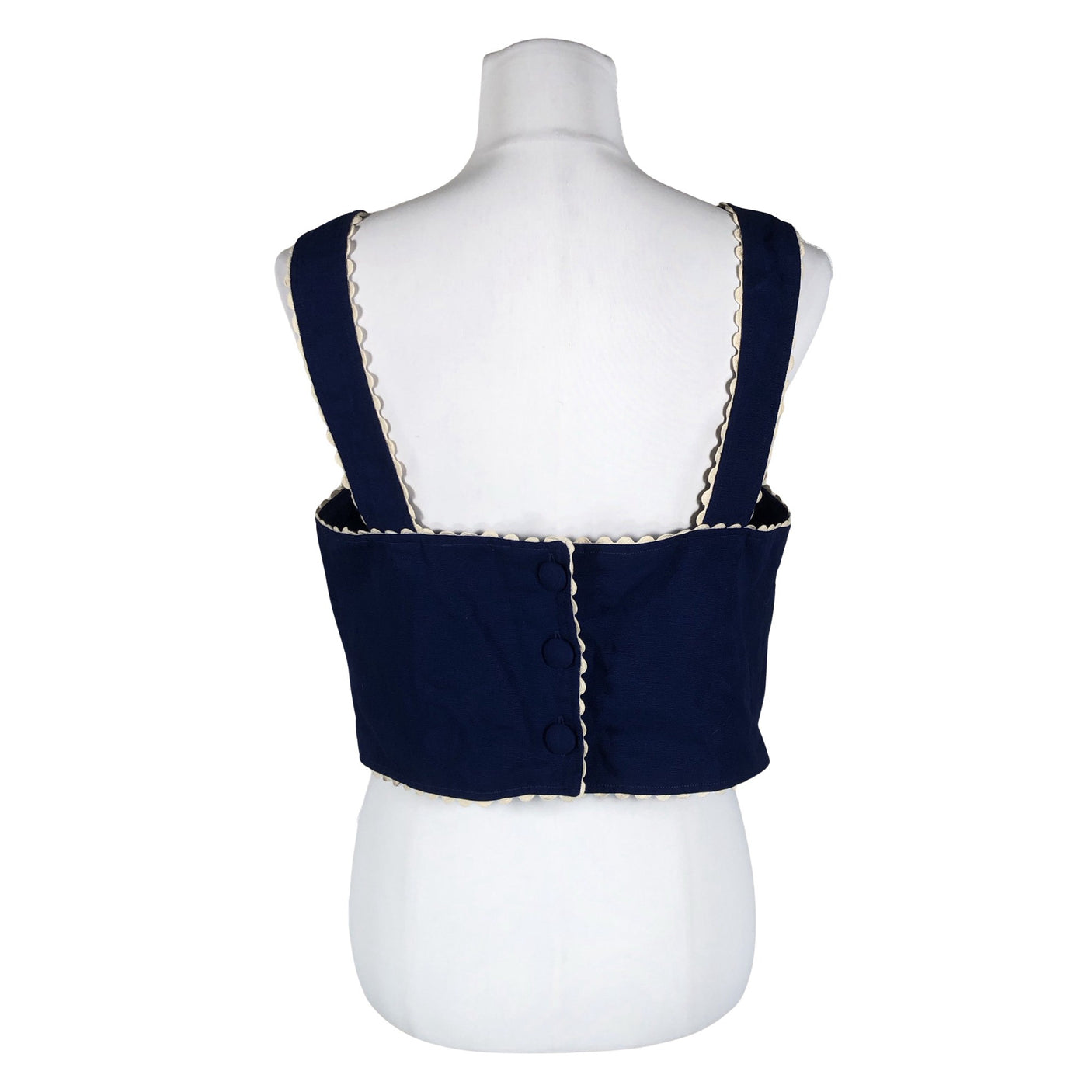 Unisex Sézane - Top, size 40 - Blue (2)