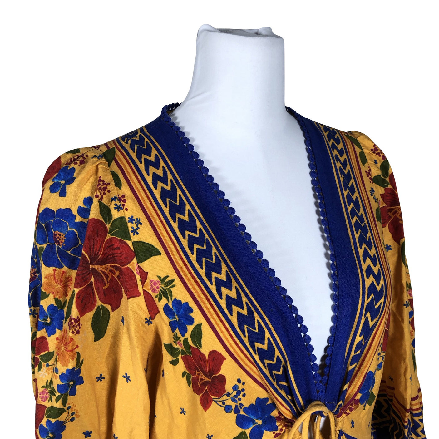 Unisex Farm Rio - Dress, size 38 - Yellow (3)