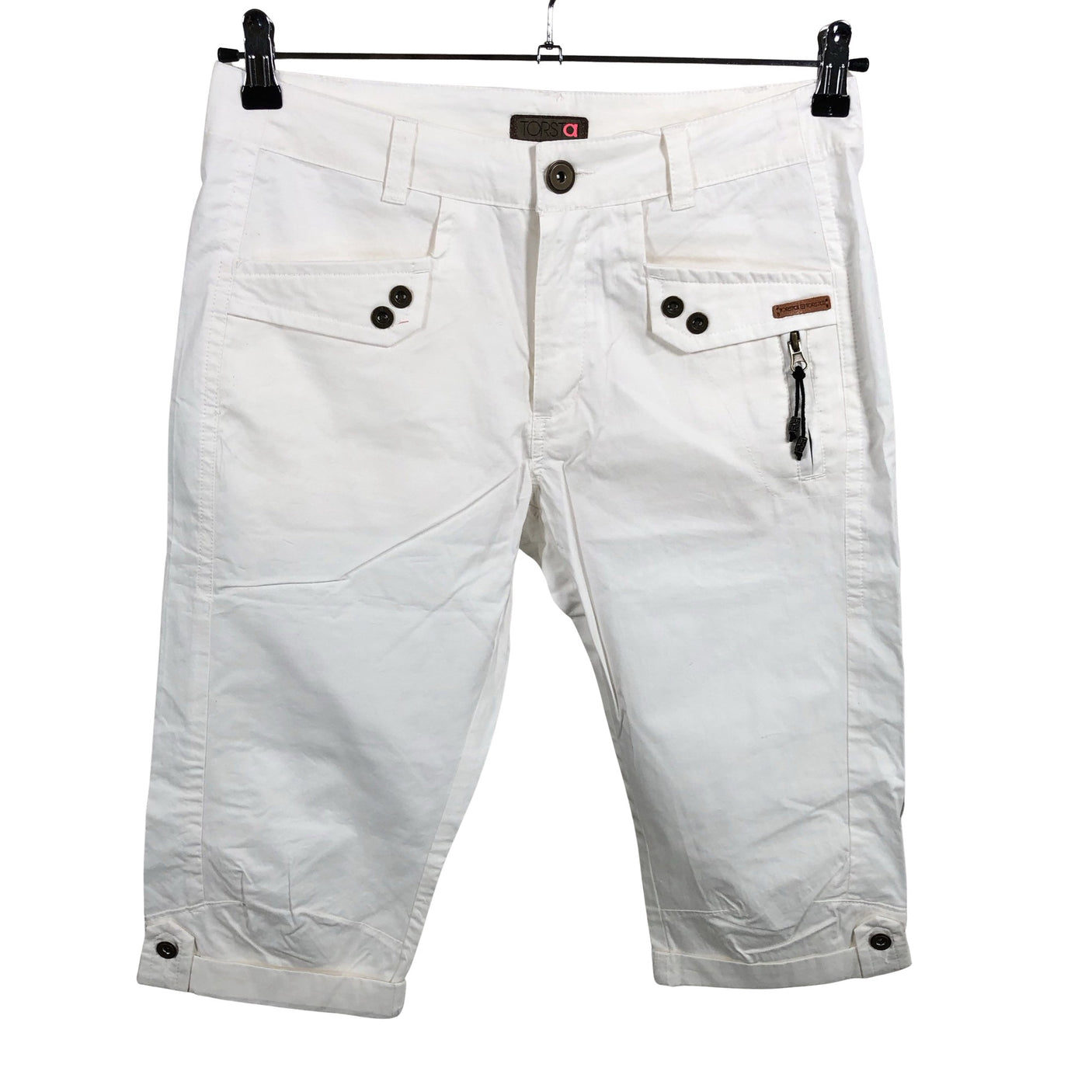 Unisex Torstai - Capri pants, size 36 - White (1)