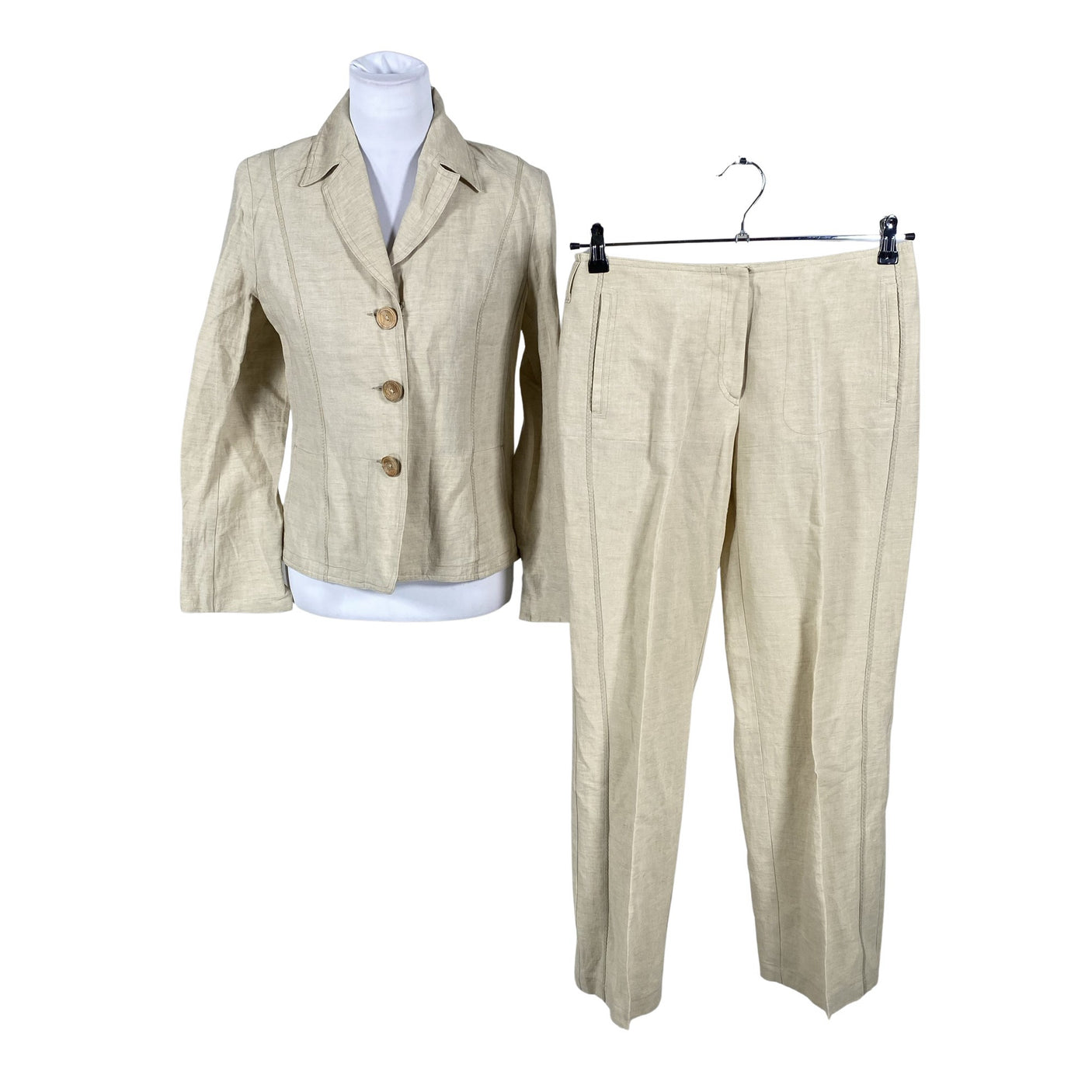 Unisex Peter Hahn - Suit set, size 38 - Beige (1)