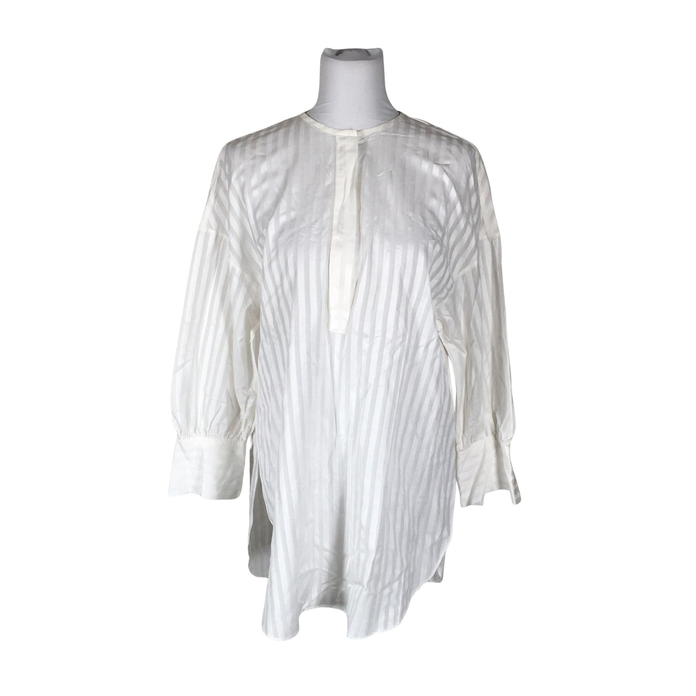 Unisex Massimo Dutti - Tunic, size 38 - White (1)