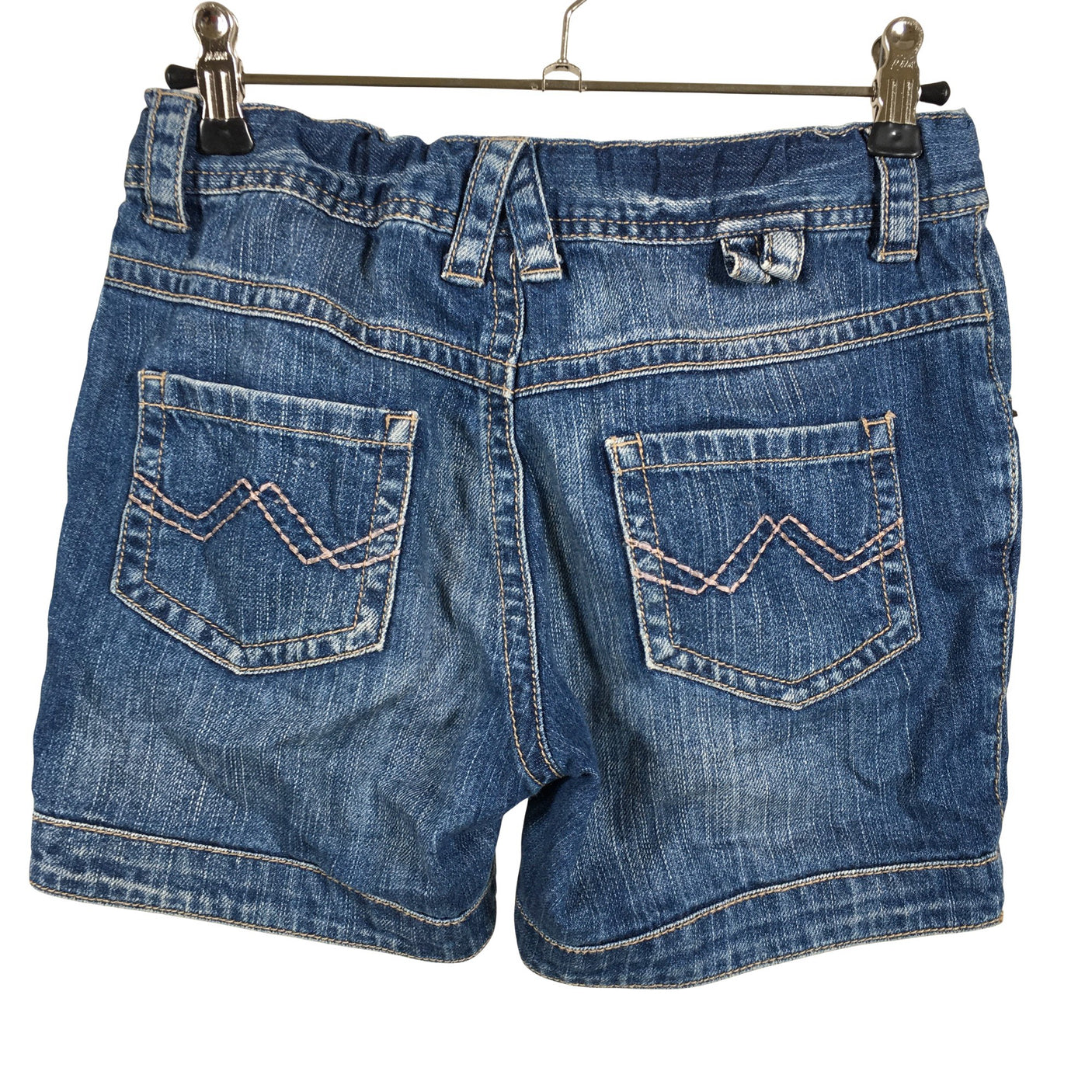 Unisex Benetton - Denim shorts, size 146 - 152 - Blue (2)