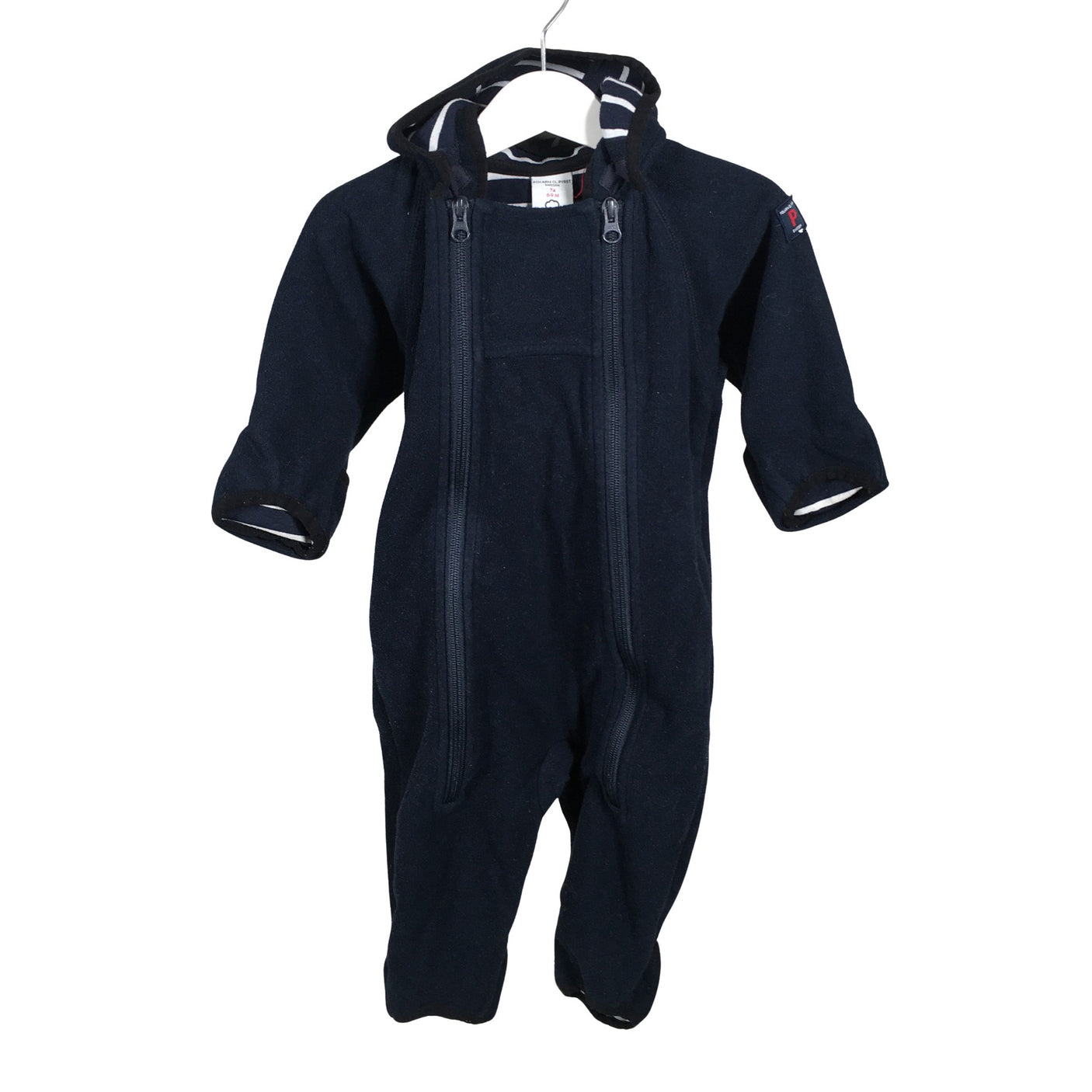 Unisex Polarn O. Pyret - Fleece overall, size 68 - 74 - Blue (1)