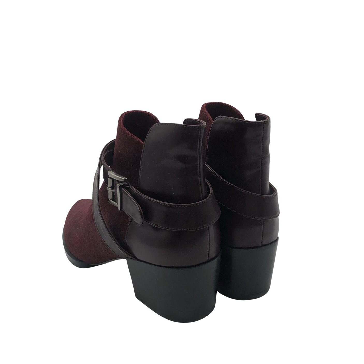 Unisex Sens-O - Ankle boots, size 38 - Wine red (3)