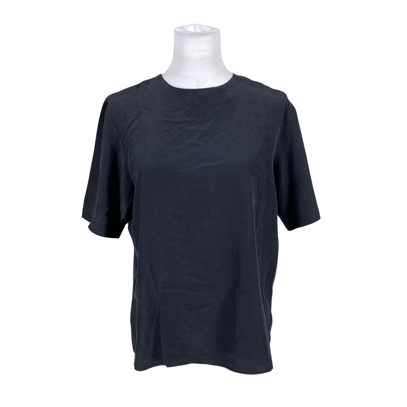 Unisex Stockmann - Short-sleeved blouse, size 40 - Black (1)